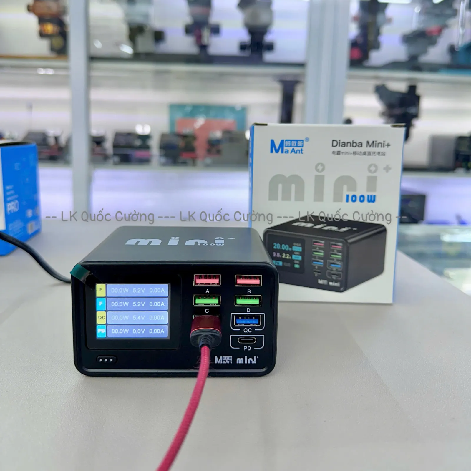 Bộ sạc nhanh 8 cổng MaAnt Dianba Mini