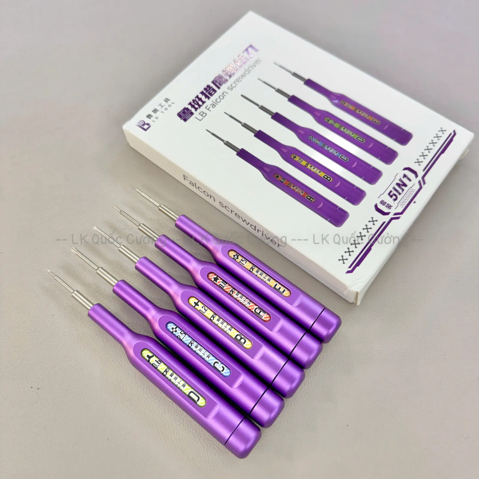 Bộ vít Luban S2  5in1 đến 17