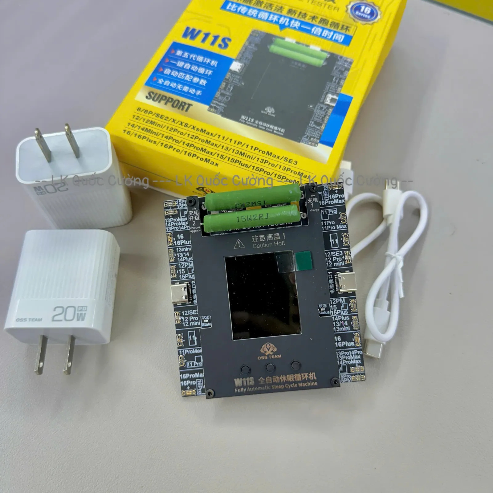 Box kích % pin 8-16PM OSS W11S/ Song song 2 pin