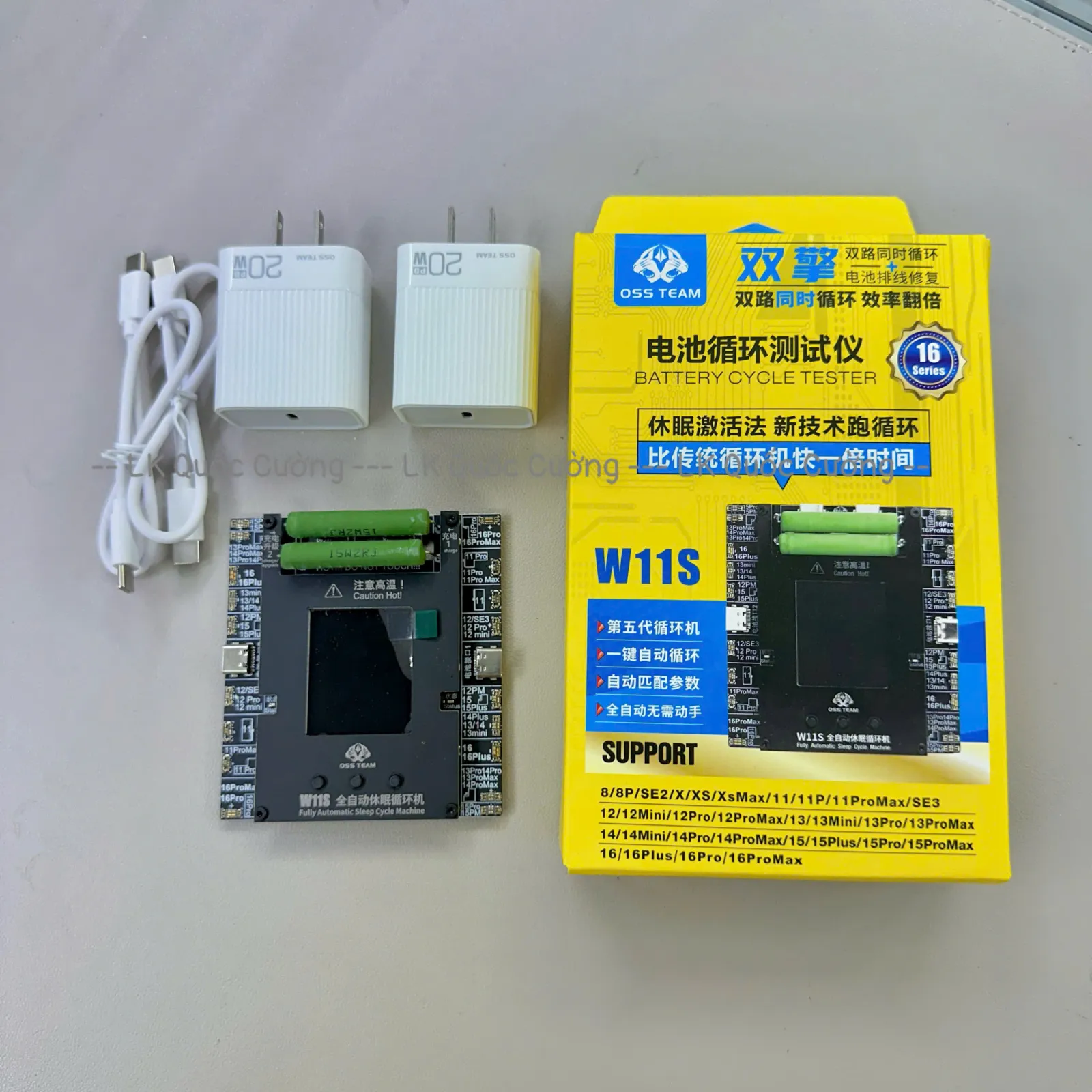 Box kích % pin 8-16PM OSS W11S/ Song song 2 pin