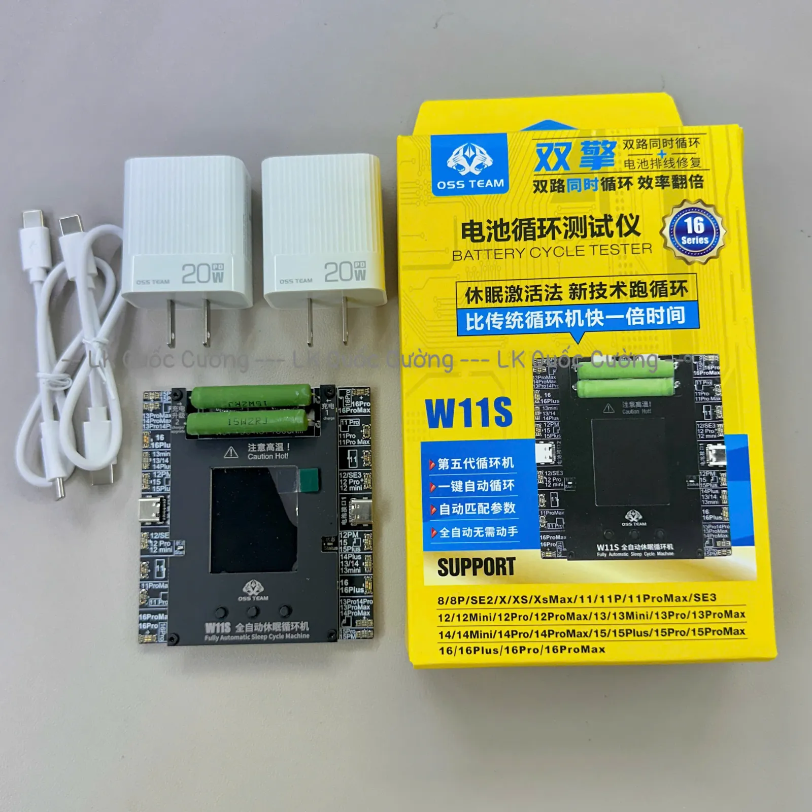 Box kích % pin 8-16PM OSS W11S/ Song song 2 pin