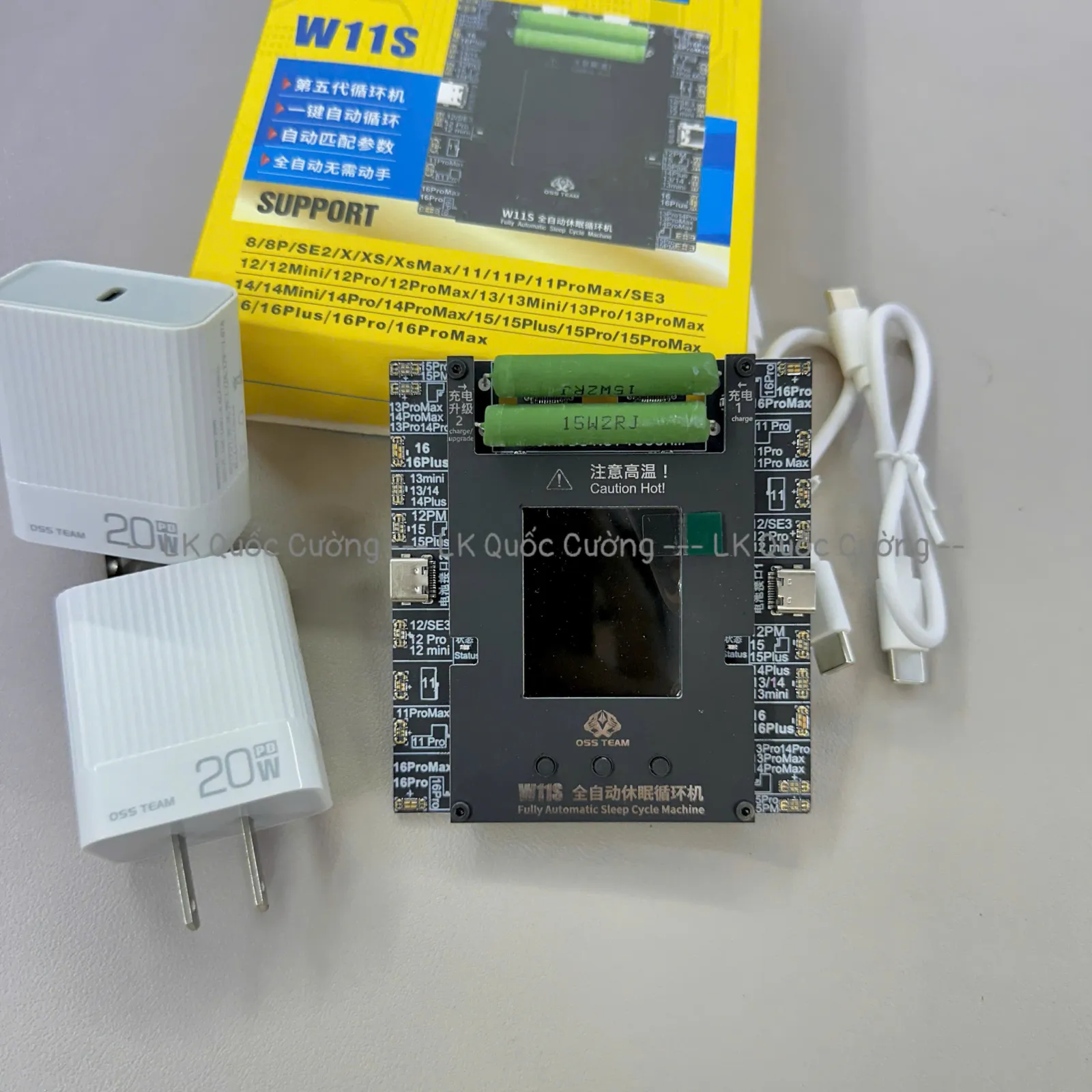 Box kích % pin 8-16PM OSS W11S/ Song song 2 pin