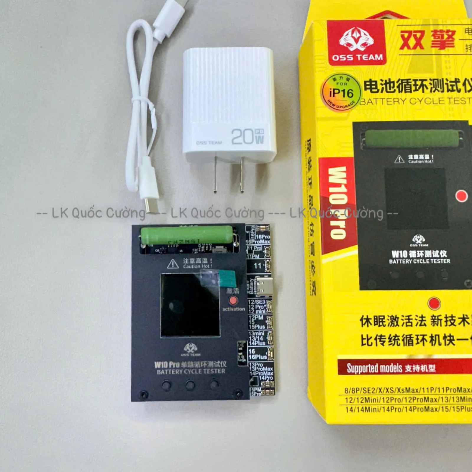 Box kích pin W10Pro 8-16PM