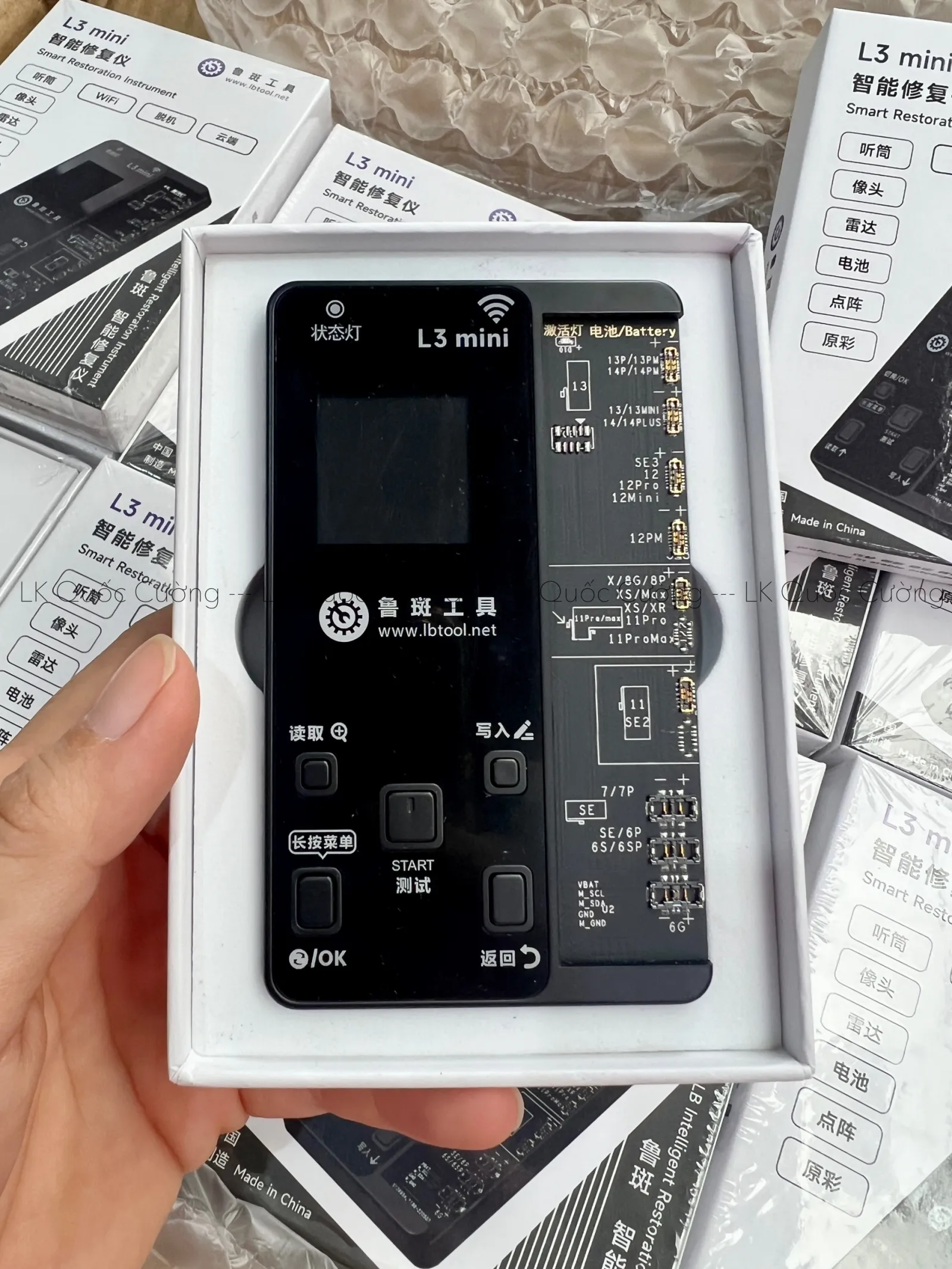 Box LuBan L3 Mini - Fix pin - Fix Face - IC - Camera - cảm biến truetone 