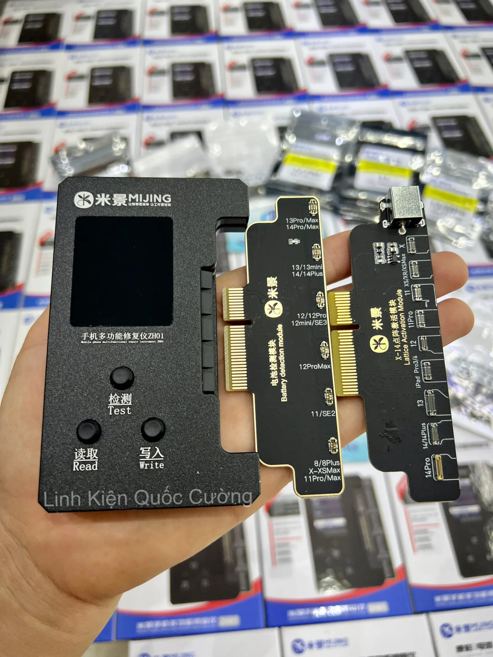 Box Mijing ZH01 Face Không Khò Hàn -  pin đến 14PM - Thanh Truetone