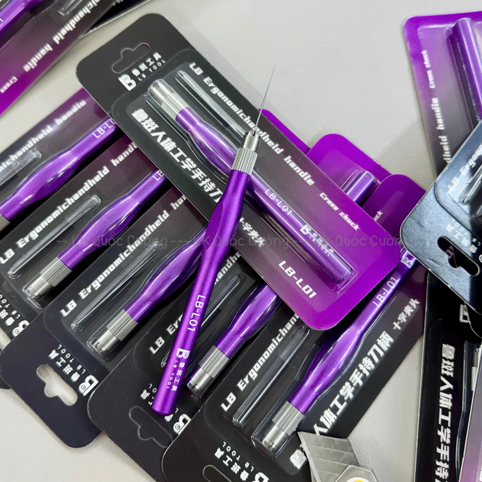 Cán dao kèm kim đục ic Luban LB-L01