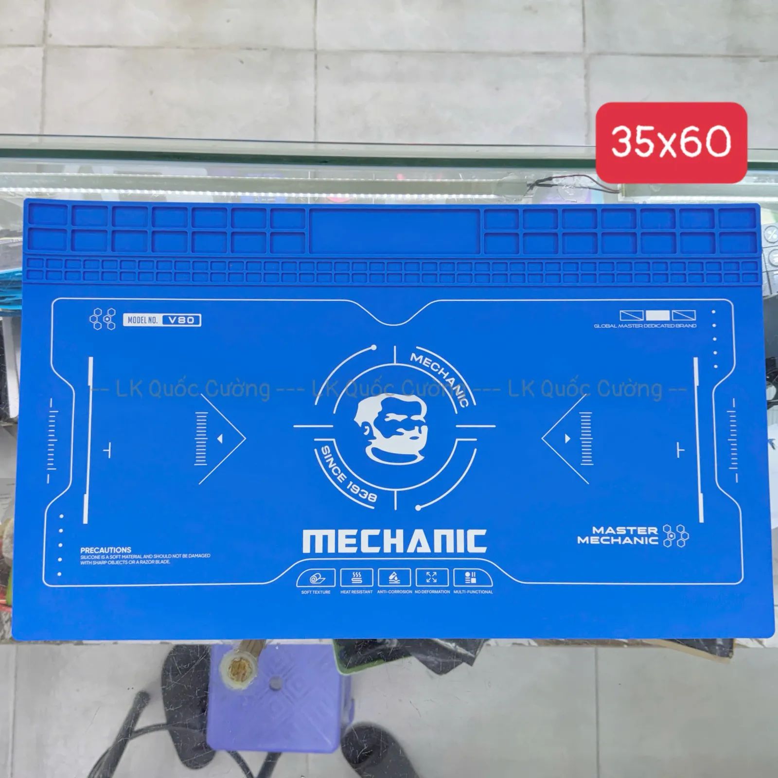 Cao su kỹ thuật Mechanic V80 / 35x60cm