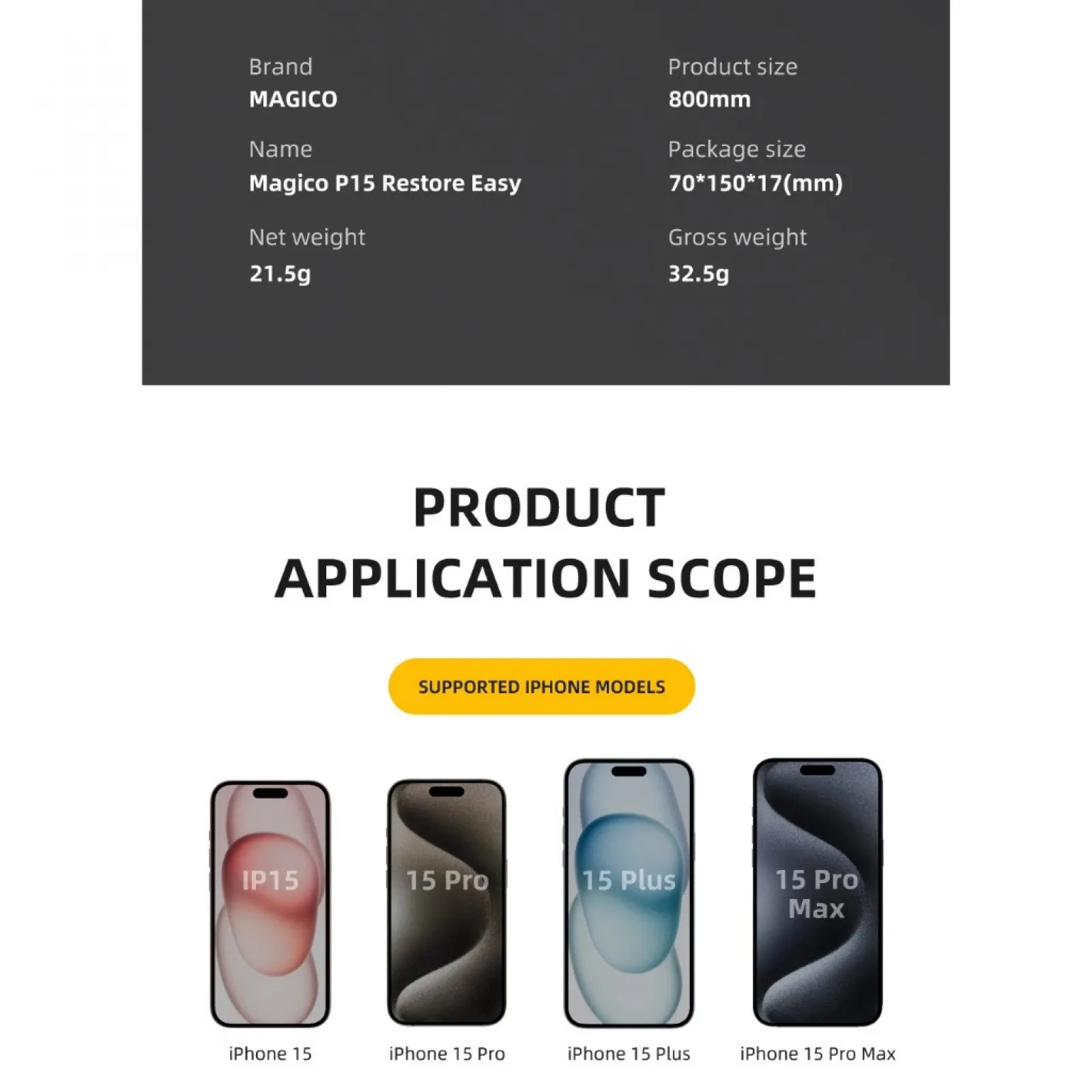 Cáp DFU - Recoverry P15