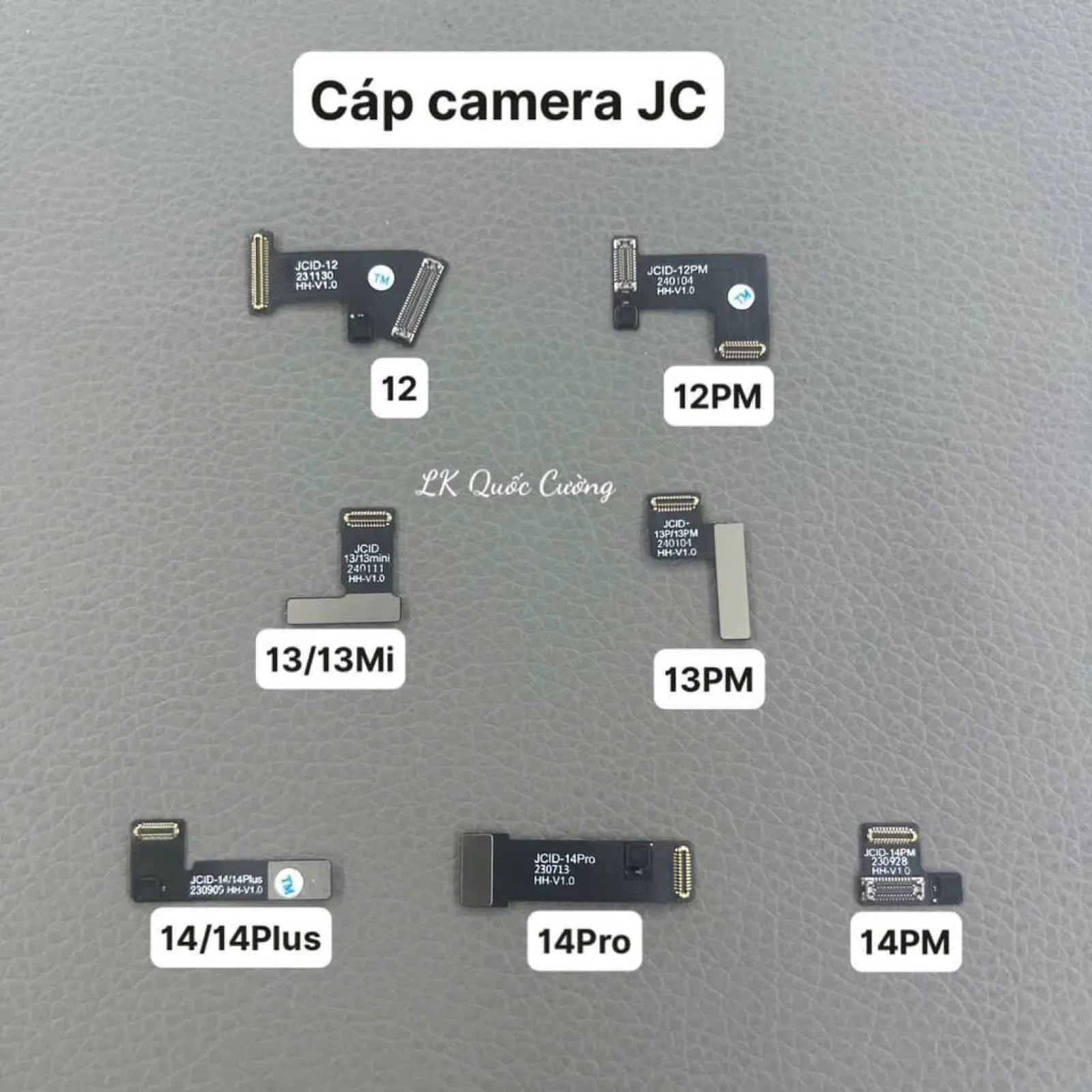 Cáp JCID Fix Camera Mất Gốc Full version