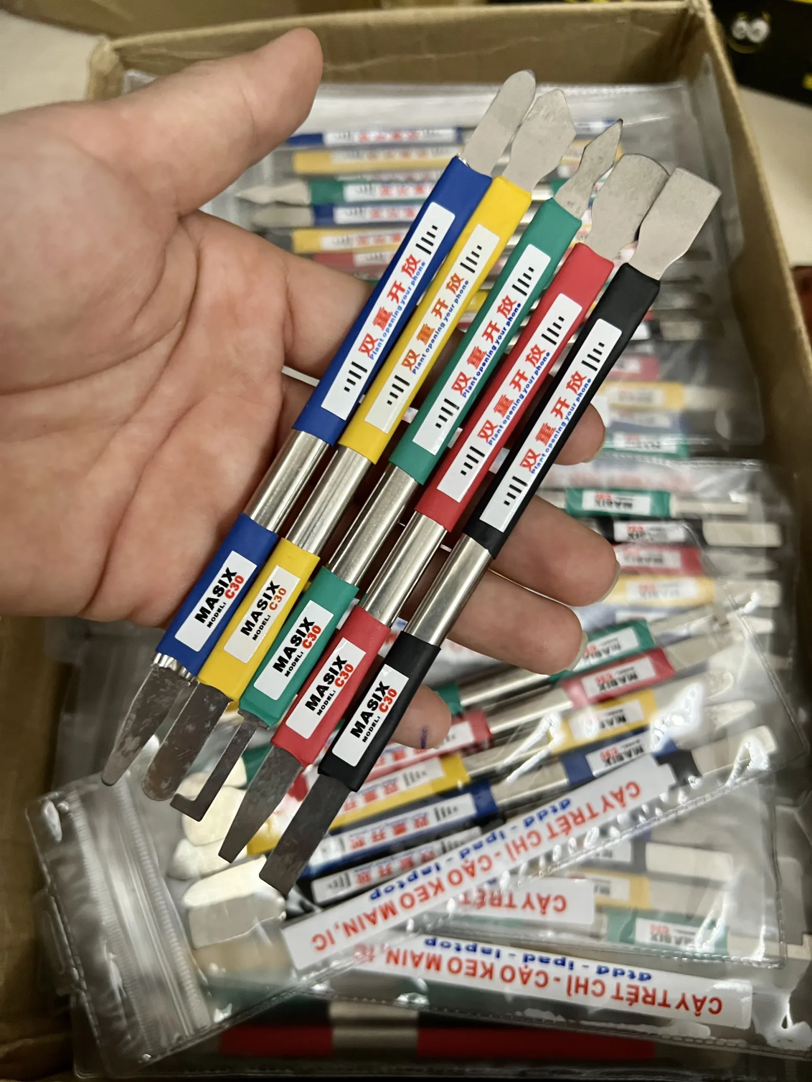 Dao chét chì, cạo keo main, ic Masix C30