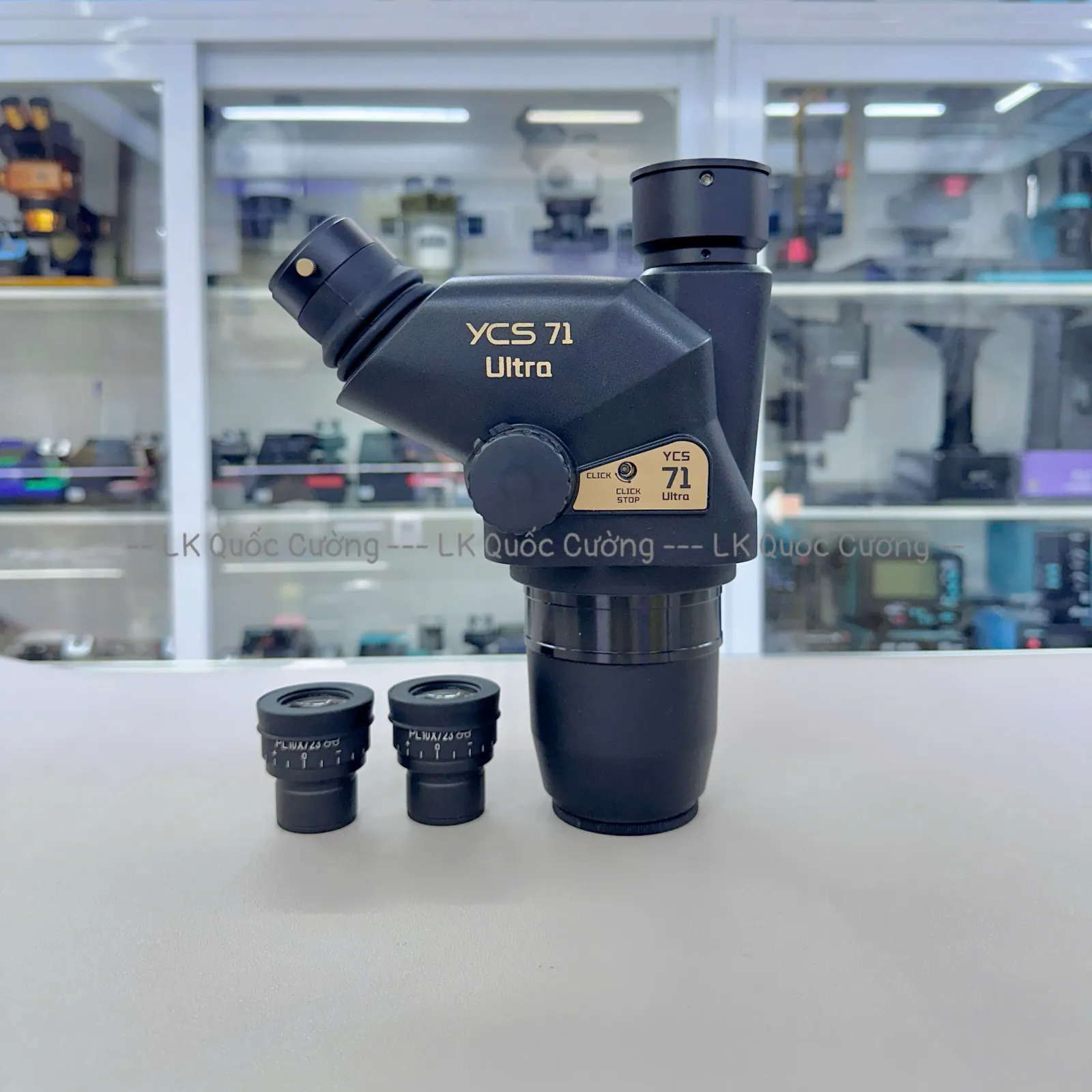 Đầu kính hiển vi 3 mắt YCS 71 Ultra