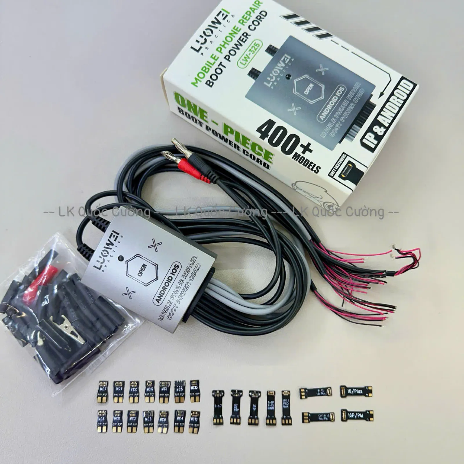 Dây cấp nguồn Louwei LW-325 ( iP 8-16PM + Androi )