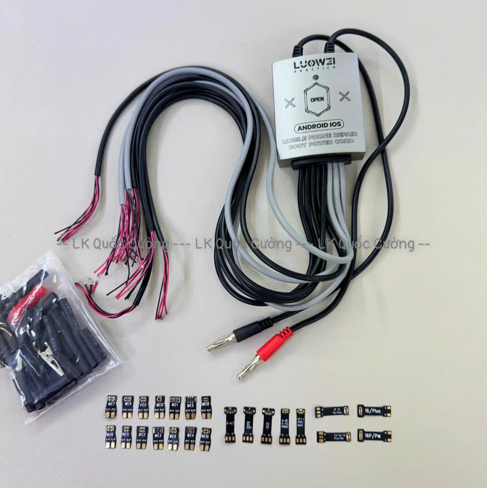 Dây cấp nguồn Louwei LW-325 ( iP 8-16PM + Androi )