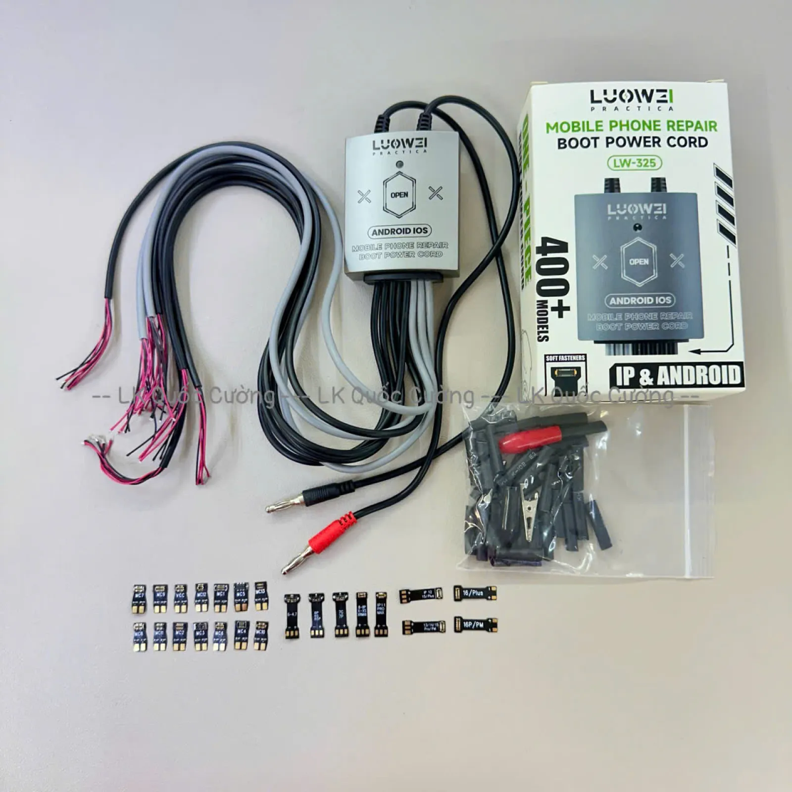 Dây cấp nguồn Louwei LW-325 ( iP 8-16PM + Androi )