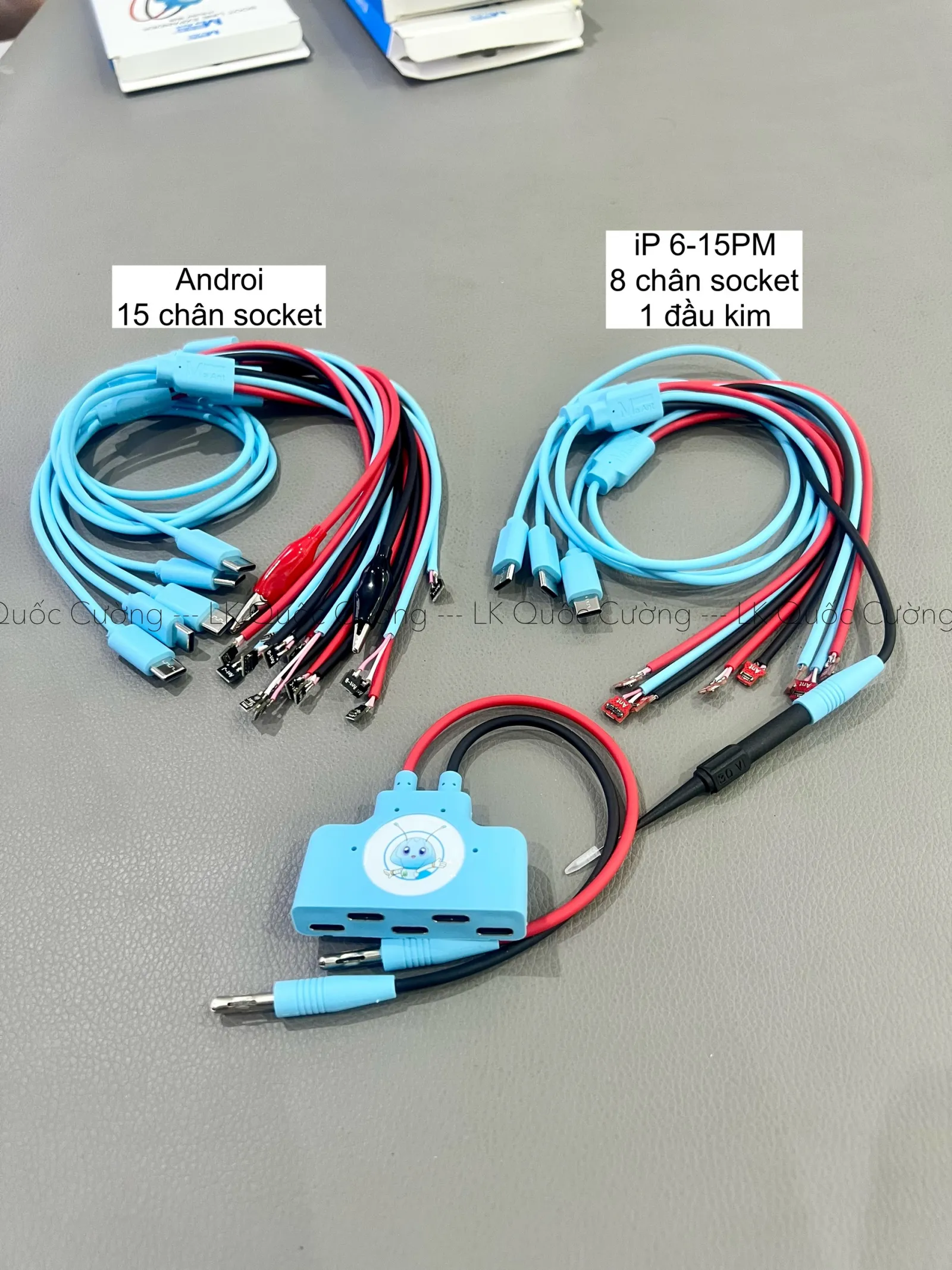 Dây Cấp Nguồn Ma-ant 2in1 16pm - 15 đầu android