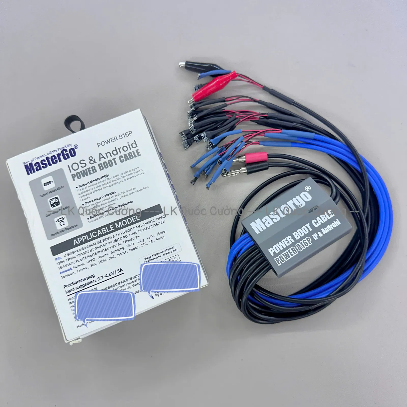 Dây cấp nguồn Mastergo Power 816P Hard Cable / Androi + iP 6-17PM