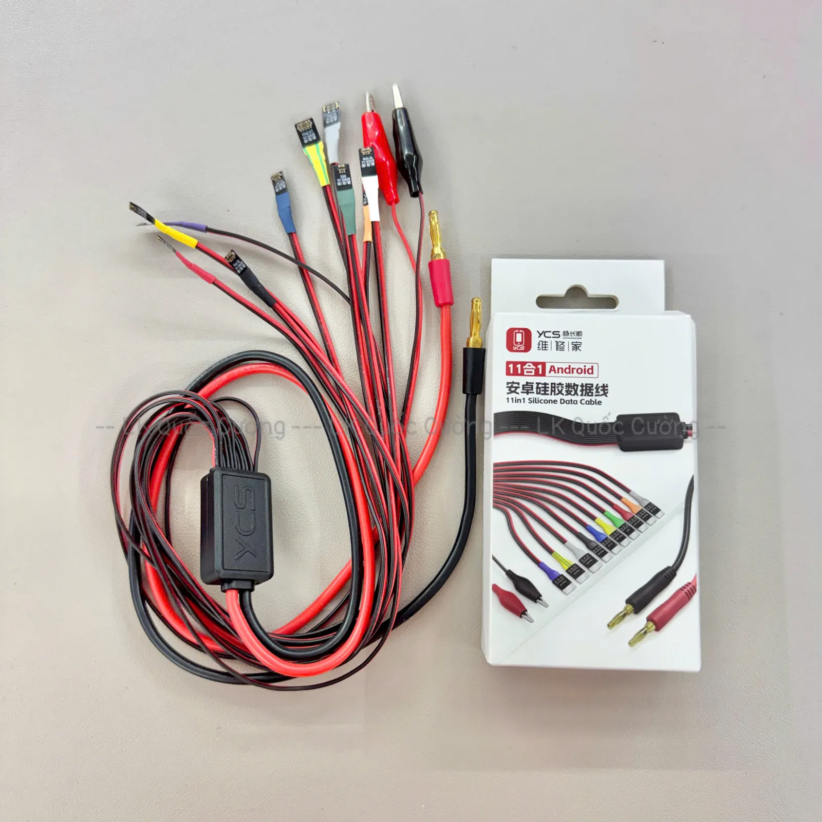 Dây cấp nguồn YCS 11in1/ Androi