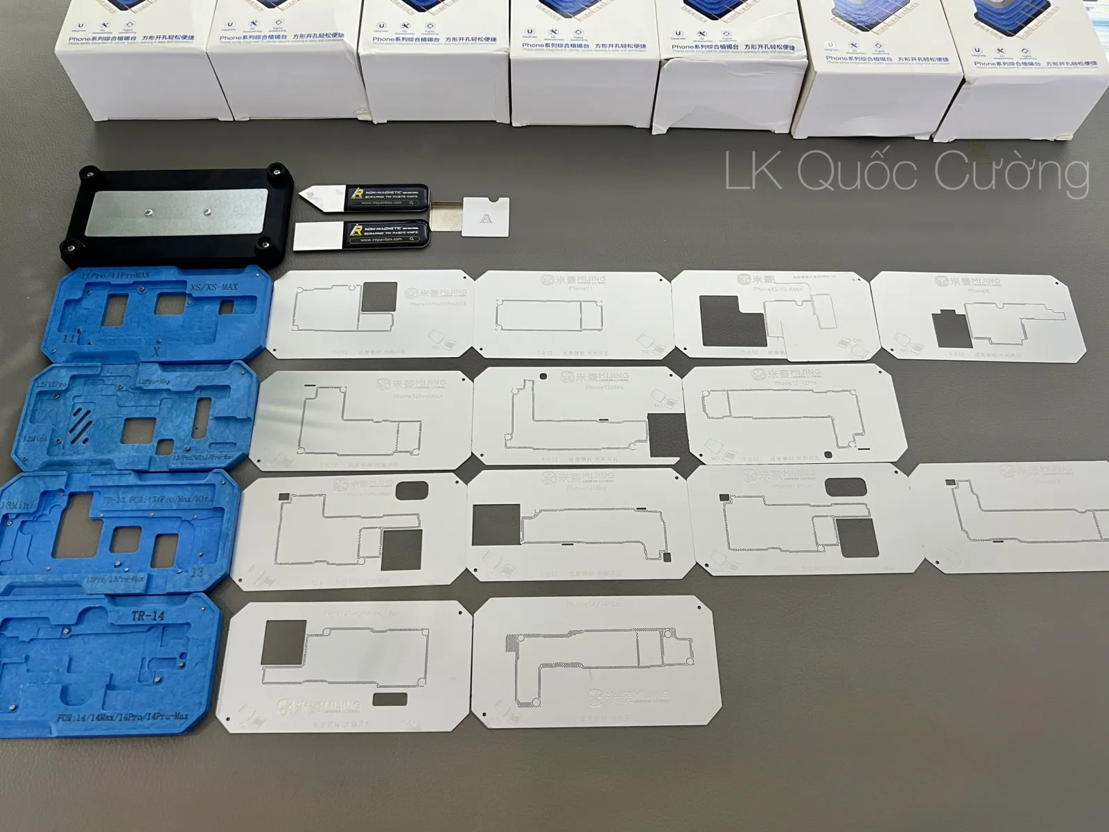 Đế đổ viền chân  Mijing Z20Pro 19in1 X-16PM