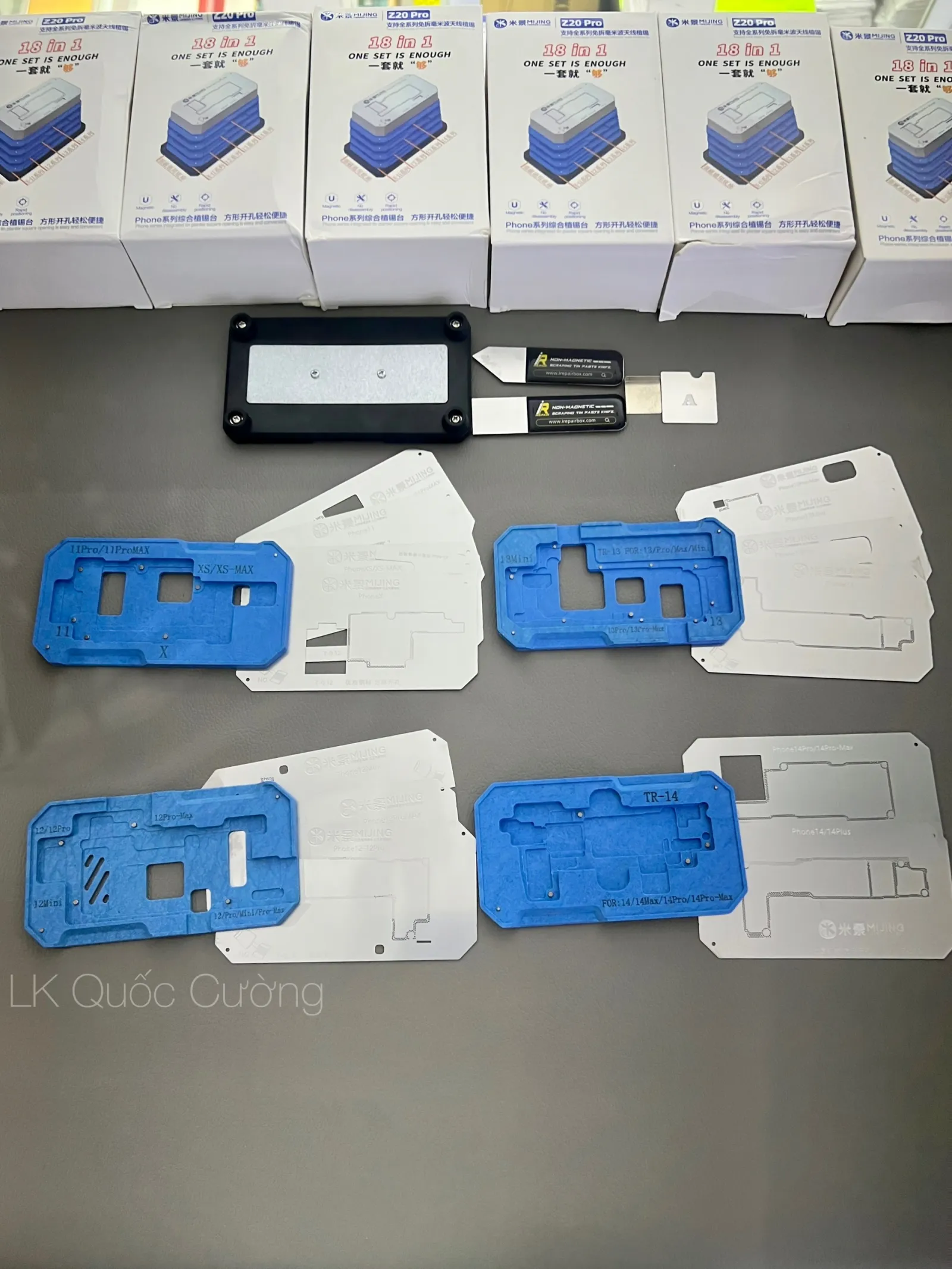 Đế đổ viền chân  Mijing Z20Pro 19in1 X-16PM