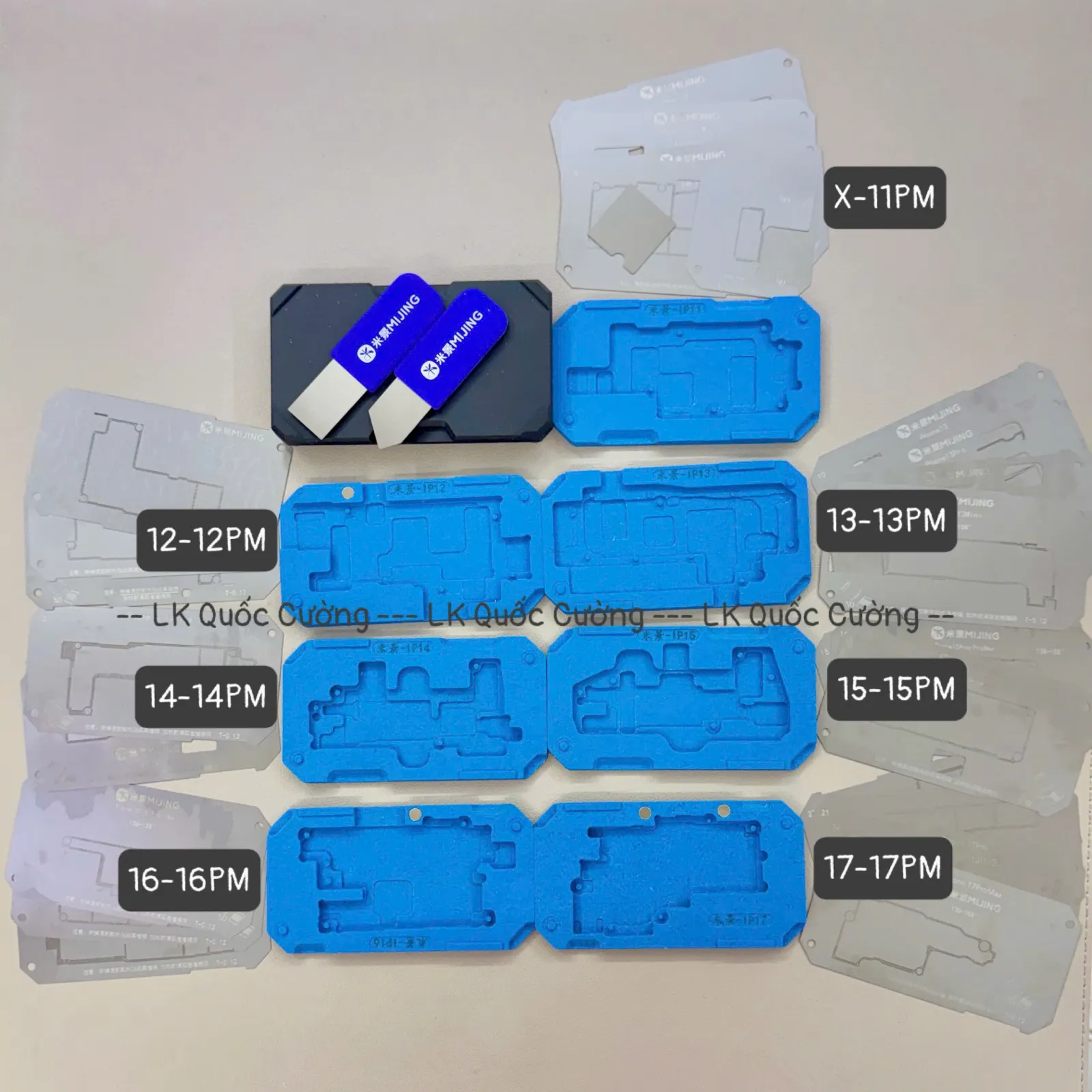 Đế đổ viền chân  Mijing Z20Pro/Max 19in1 X-17PM