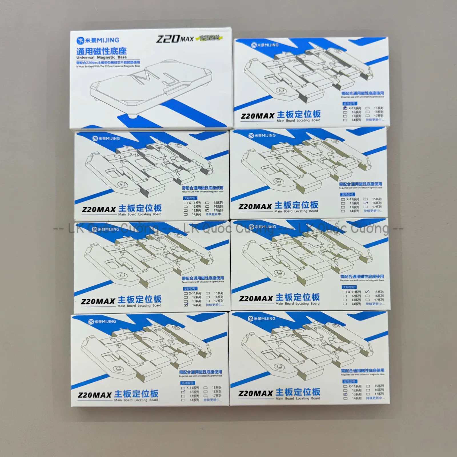 Đế đổ viền chân  Mijing Z20Pro/Max 19in1 X-17PM