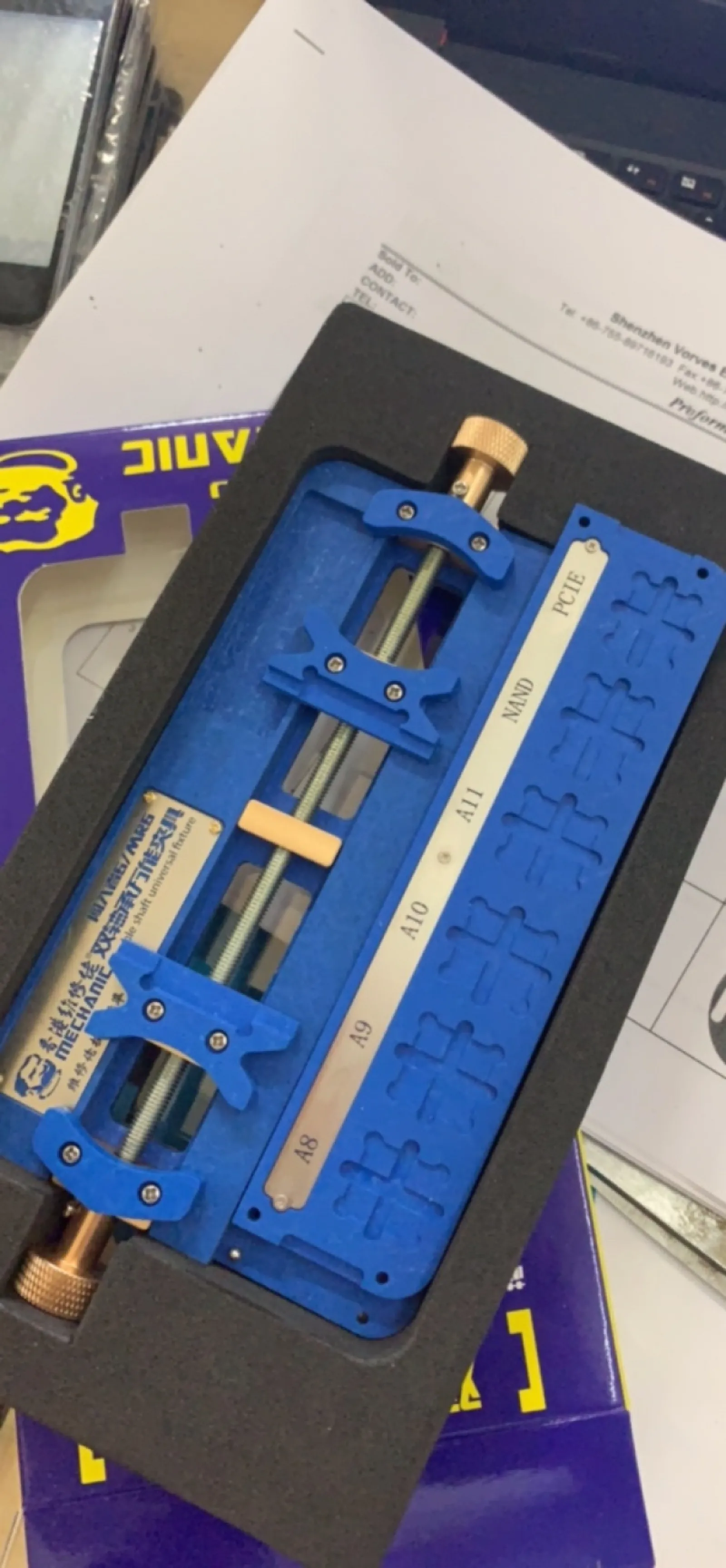 Đế Kẹp Main Kẹp Chip Mechanic Mr6