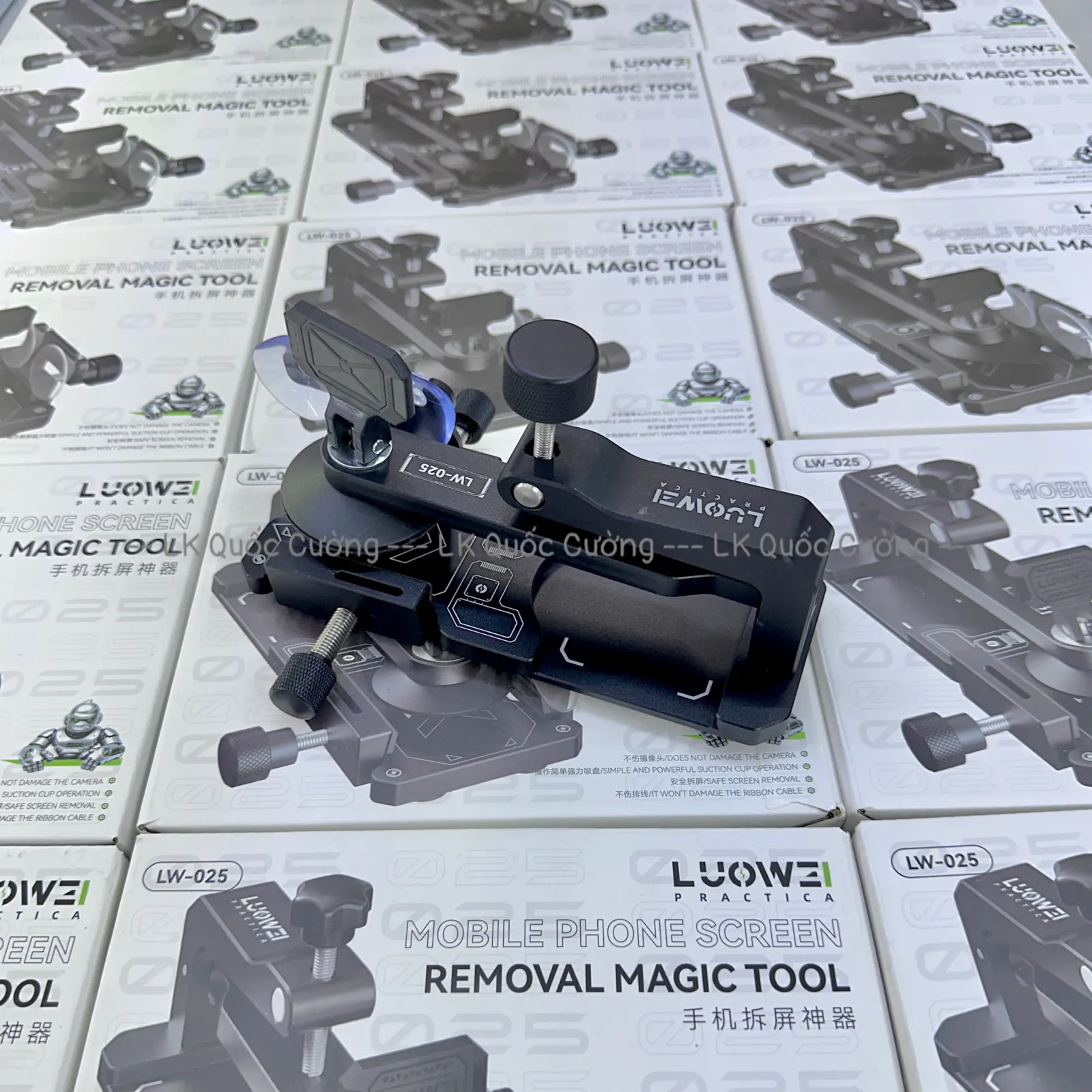 Đế kẹp tách lưng + tháo màn hình 2in1/ Luowei LW-025