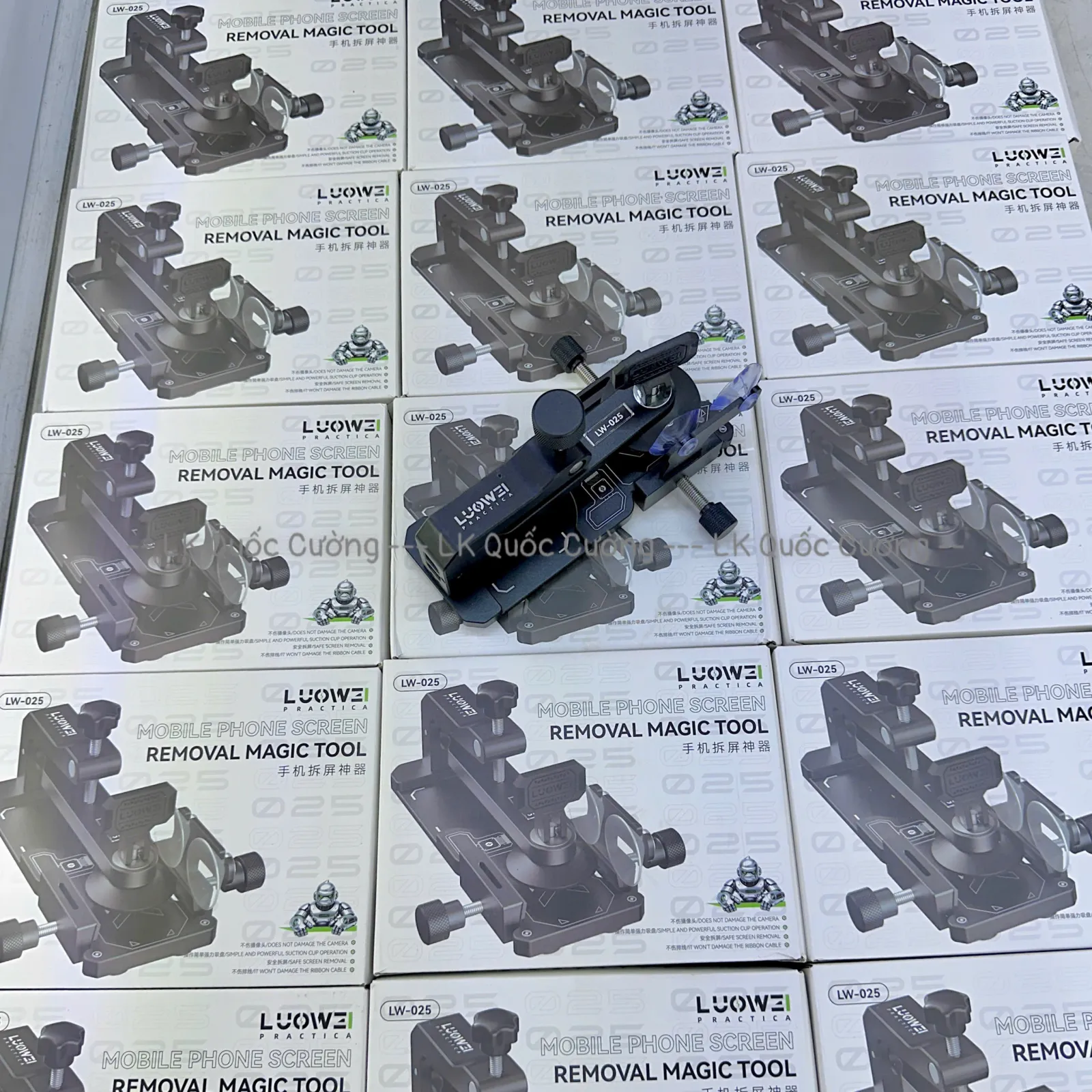 Đế kẹp tách lưng + tháo màn hình 2in1/ Luowei LW-025
