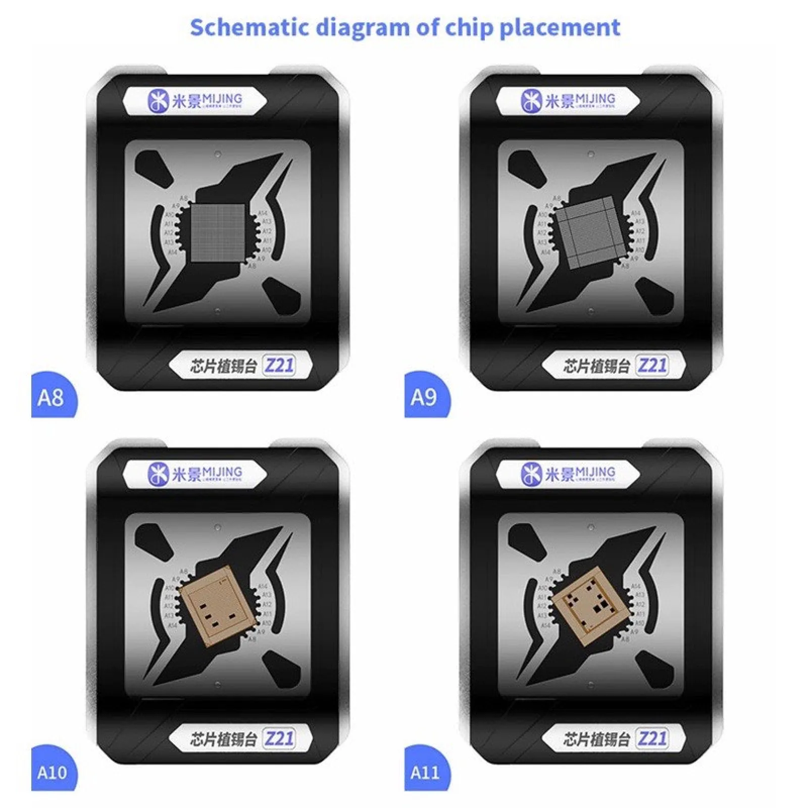 Đế làm chân CPU A8-A16 Z21Max Mijing