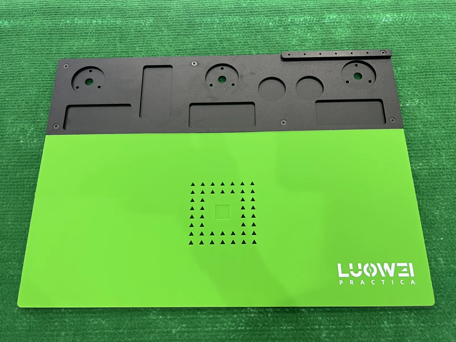 Đế nhôm gắn kính hiển vi Luowei LW-M1