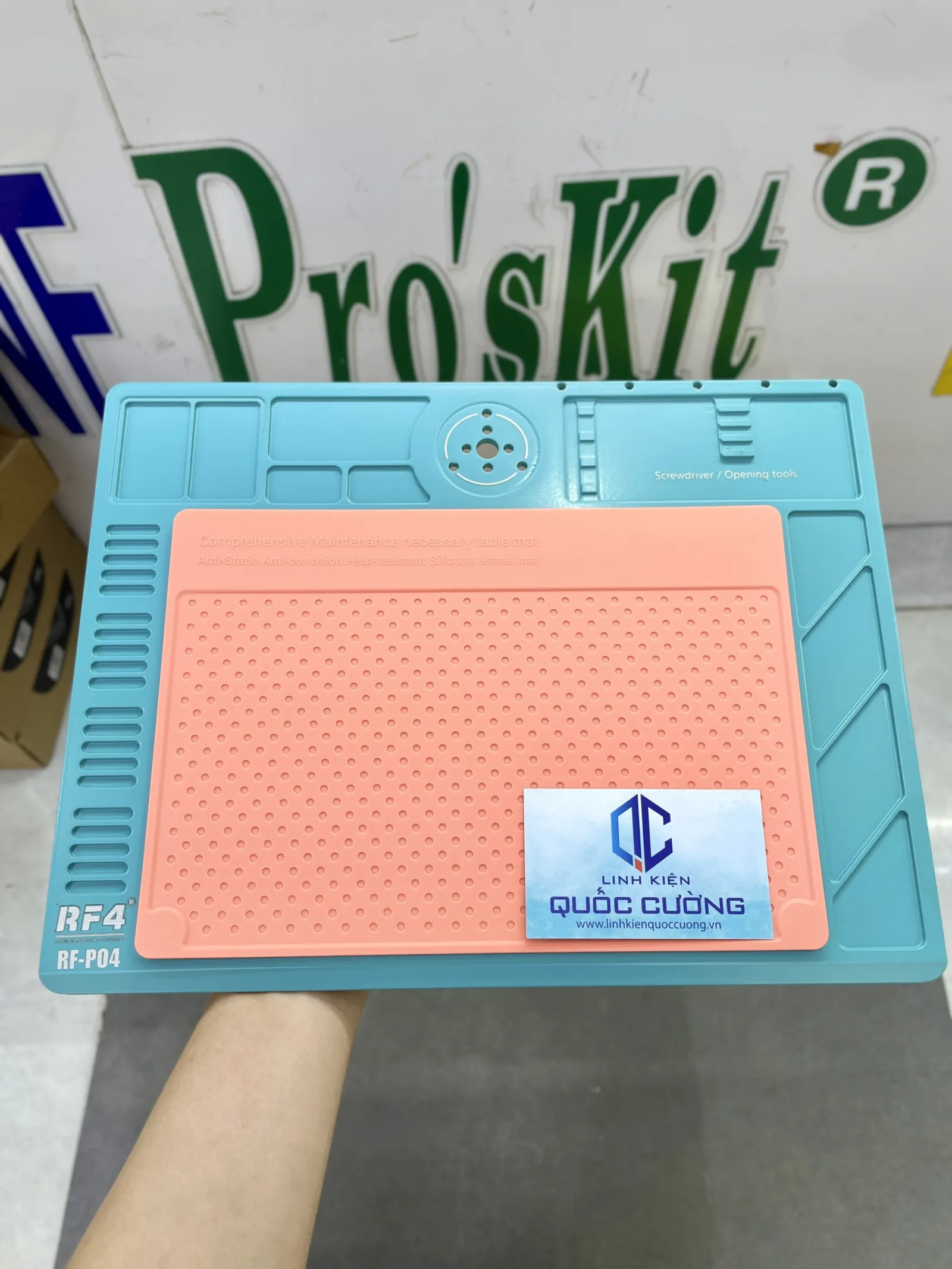 Đế nhôm gắn kính hiển vi RF4-P04