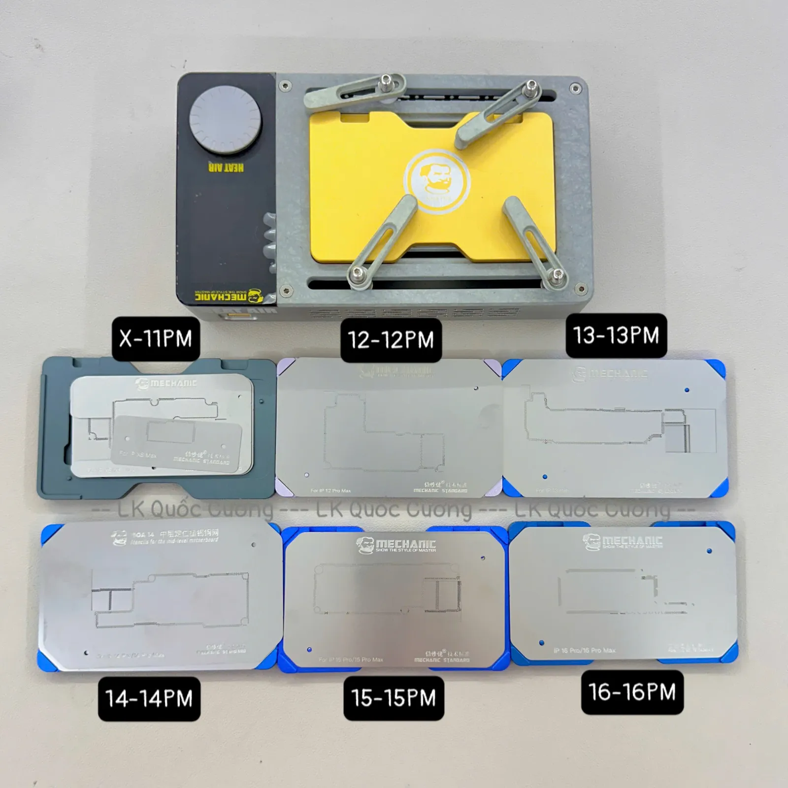 Đế Tách Main Mechanic kèm vĩ Heat Air X-15PM