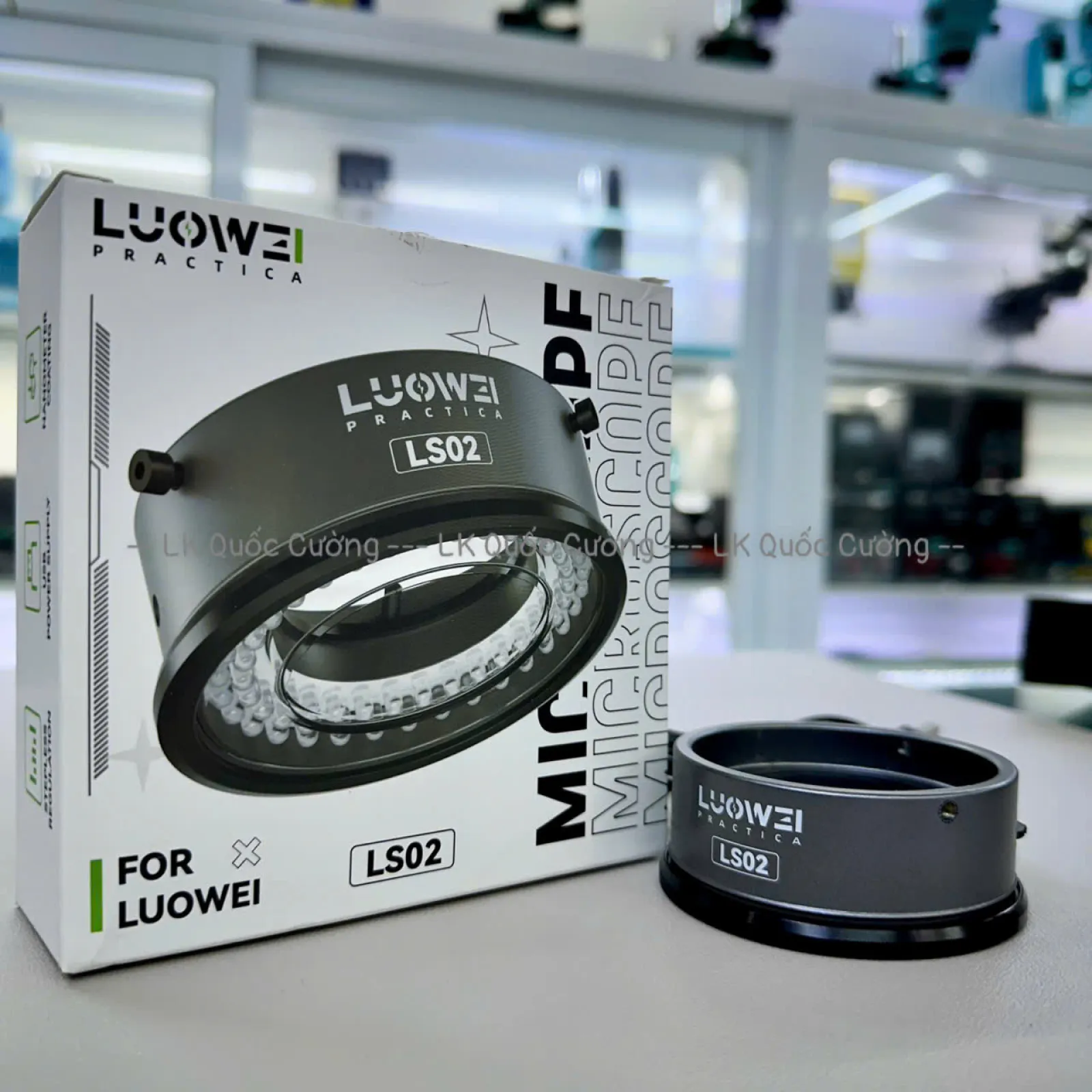 Đèn led kính hiển vi Luowei LS02