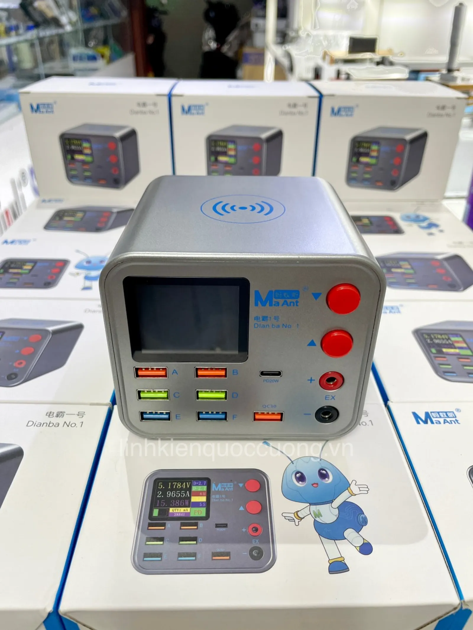 Dock Sạc 8 cổng Diaba No.1 Maant