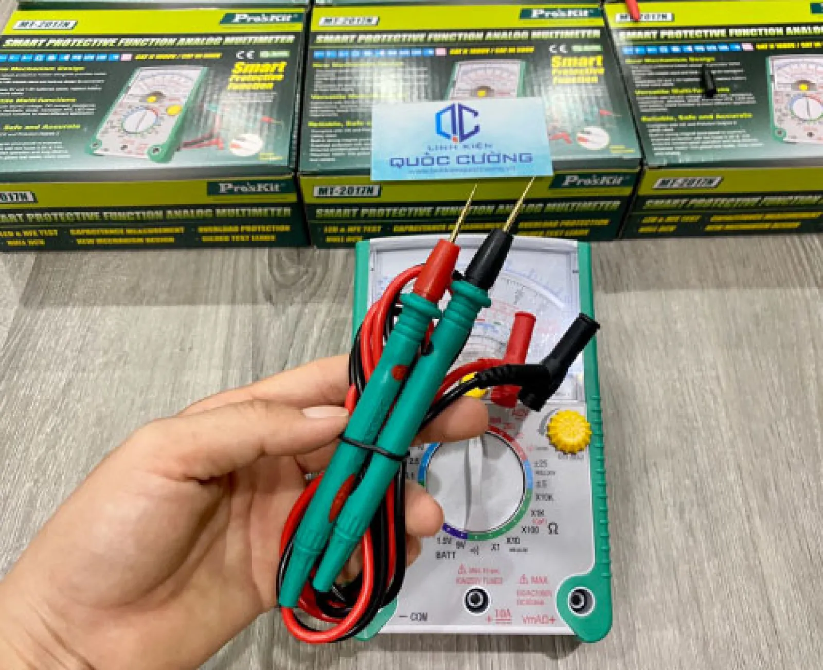 Đồng hồ điện tử Pro'skit 2017N