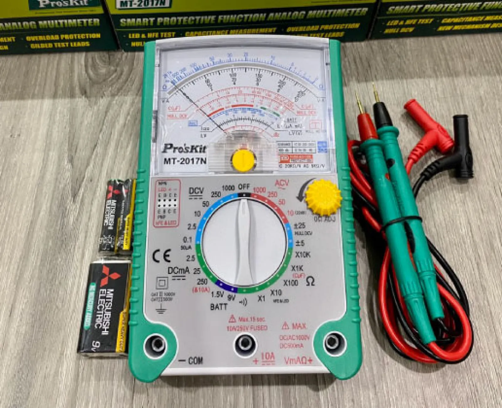 Đồng hồ điện tử Pro'skit 2017N