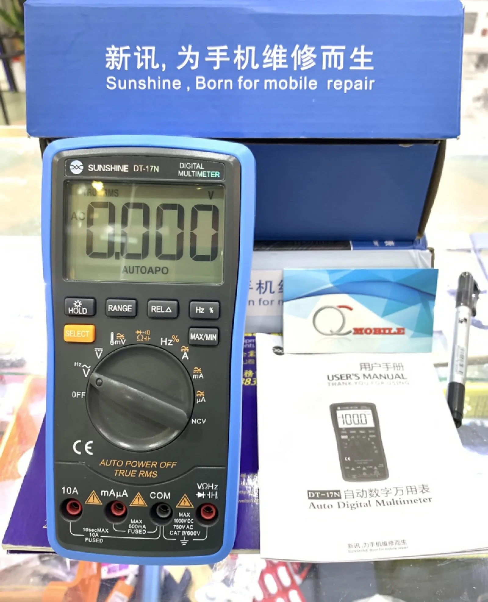 Đồng Hồ Đo Điện Tử Dt-17N ( Sunshine )