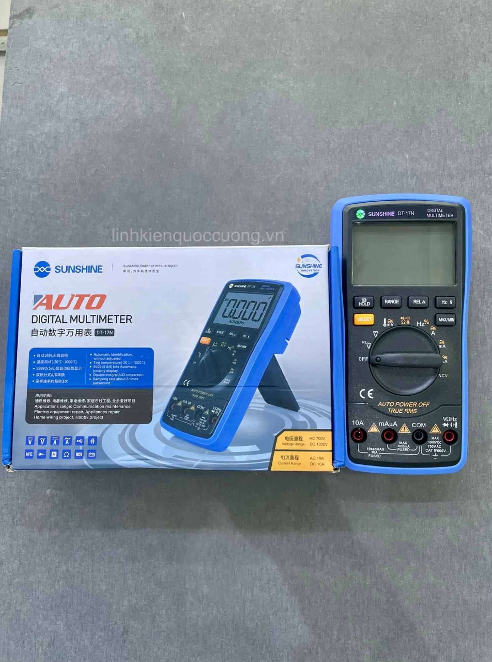 Đồng Hồ Đo Điện Tử Dt-17N ( Sunshine )