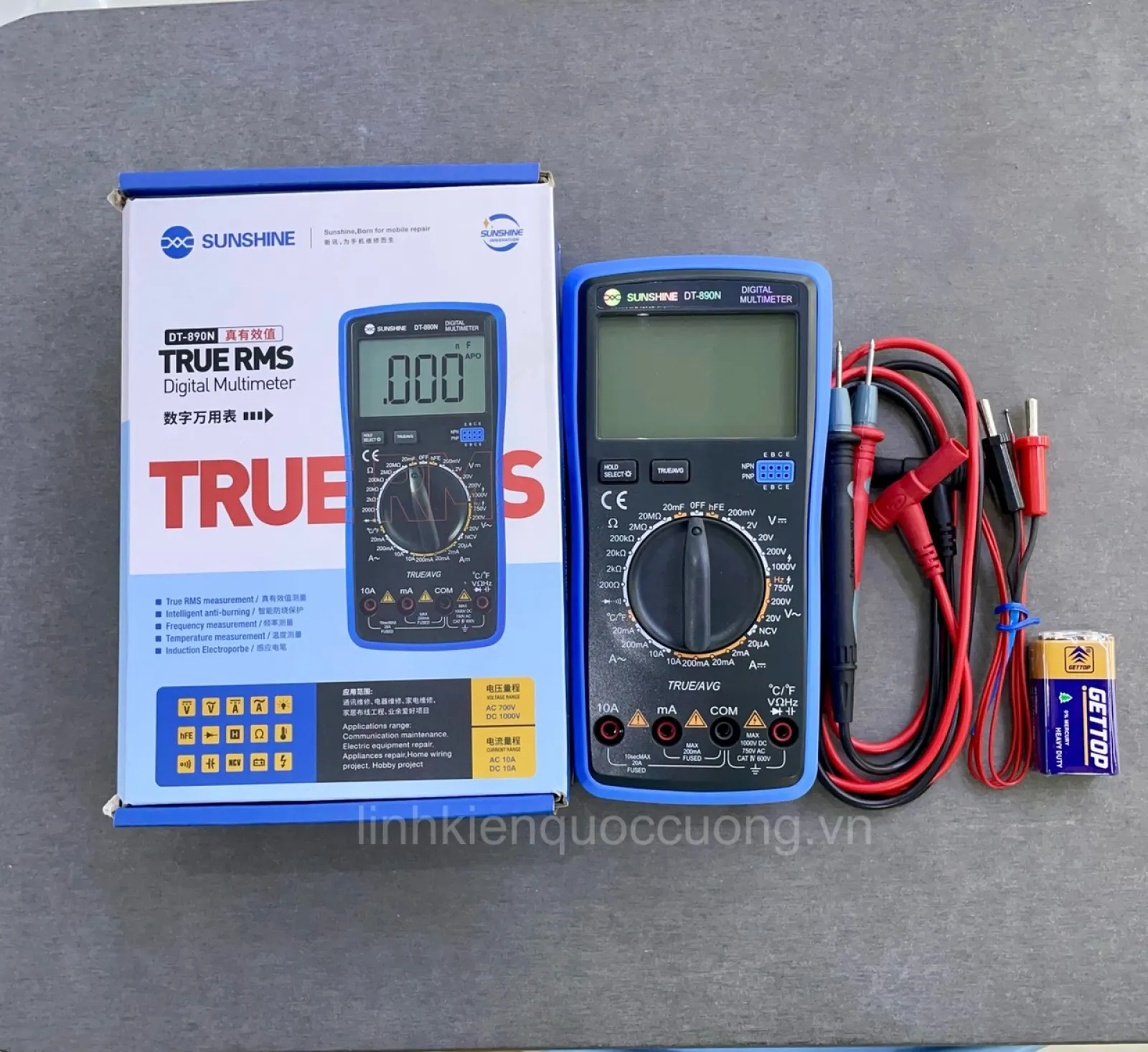 Đồng Hồ Đo Điện Tử Dt-890 ( Sunshine )