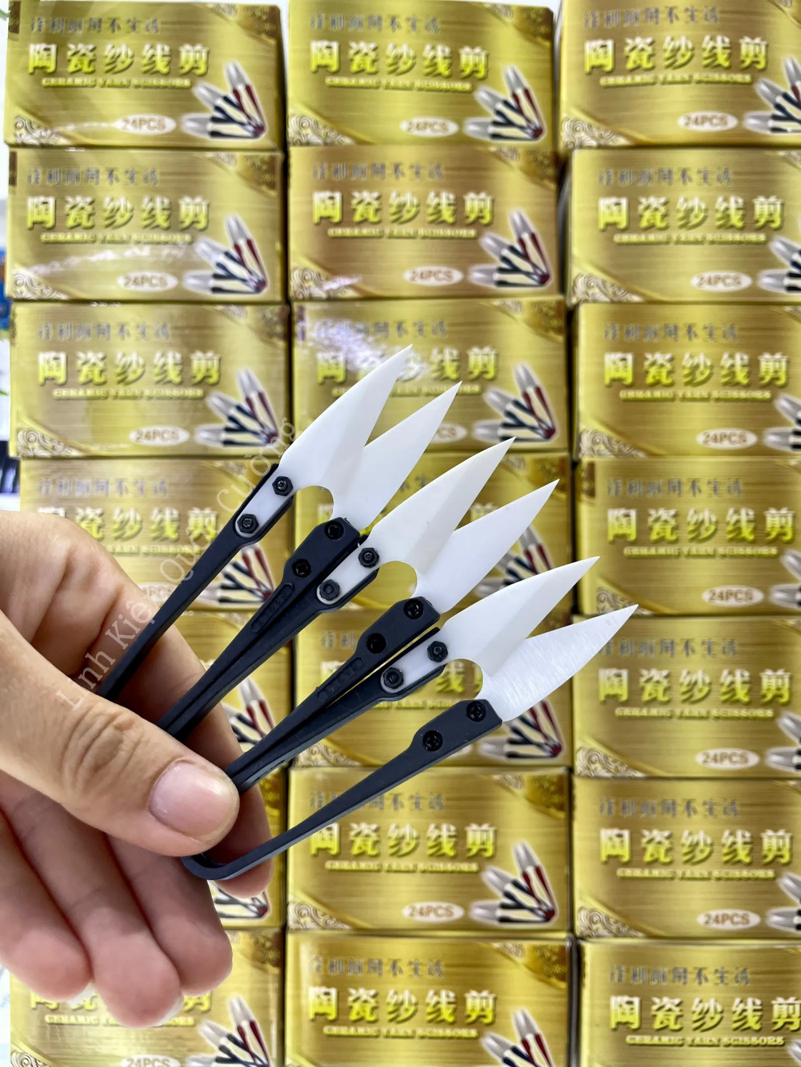 Kéo Sứ Cắt Cell Pin