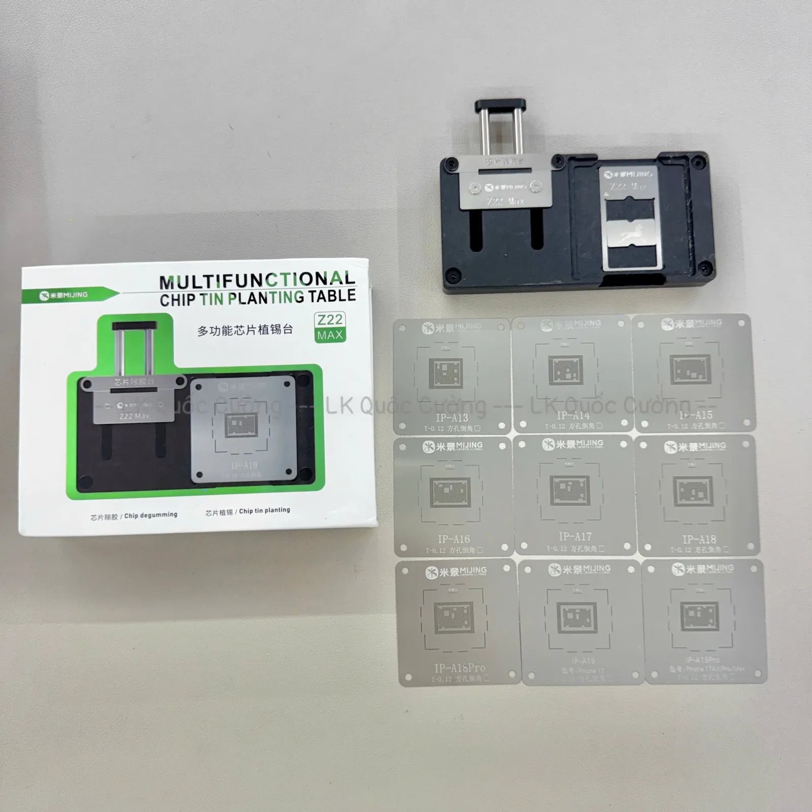 Kẹp main + đổ viền CPU A13-A19Pro/ Mijing Z22 Max