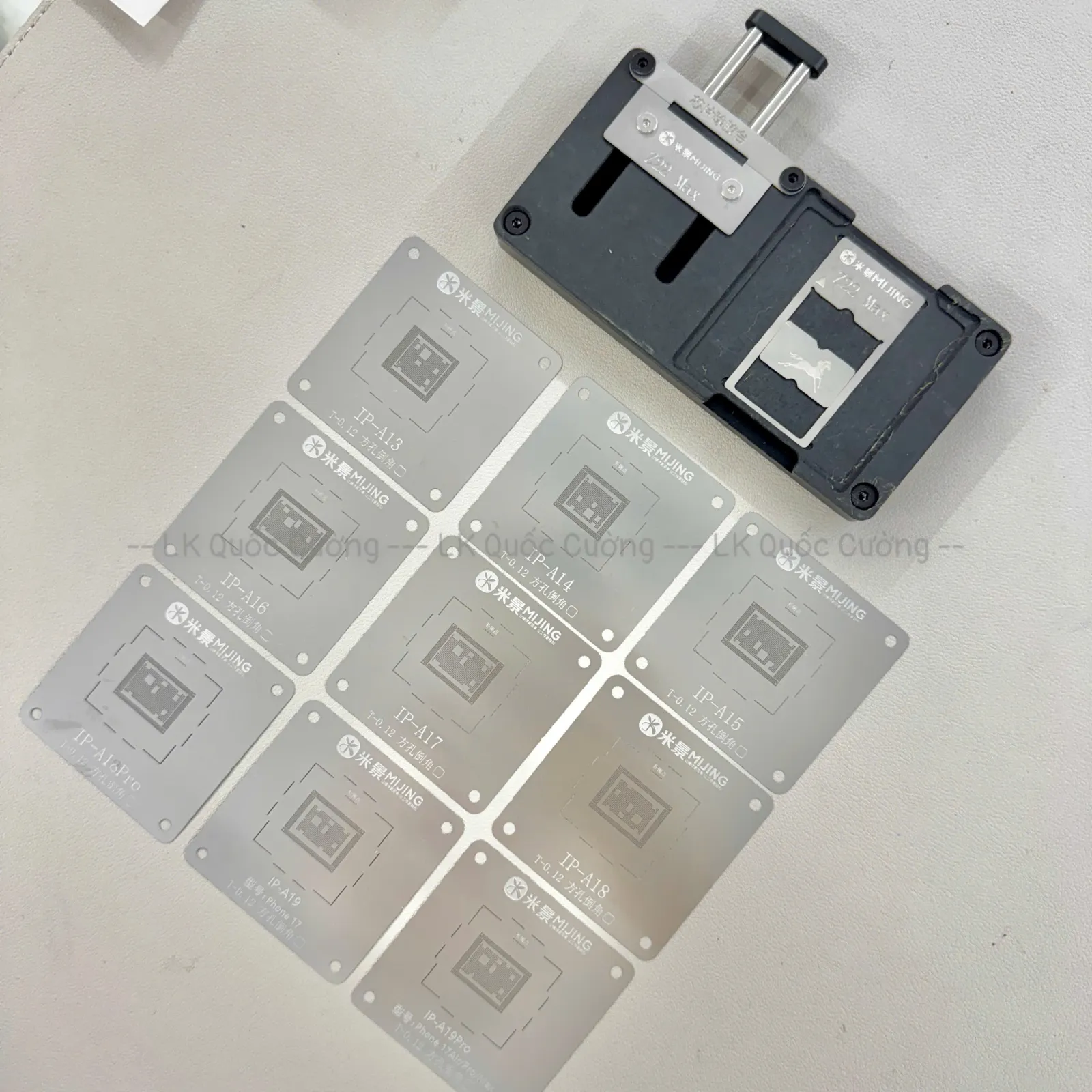 Kẹp main + đổ viền CPU A13-A19Pro/ Mijing Z22 Max