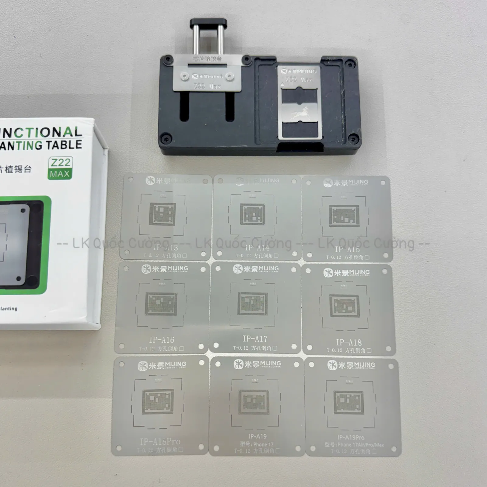 Kẹp main + đổ viền CPU A13-A19Pro/ Mijing Z22 Max