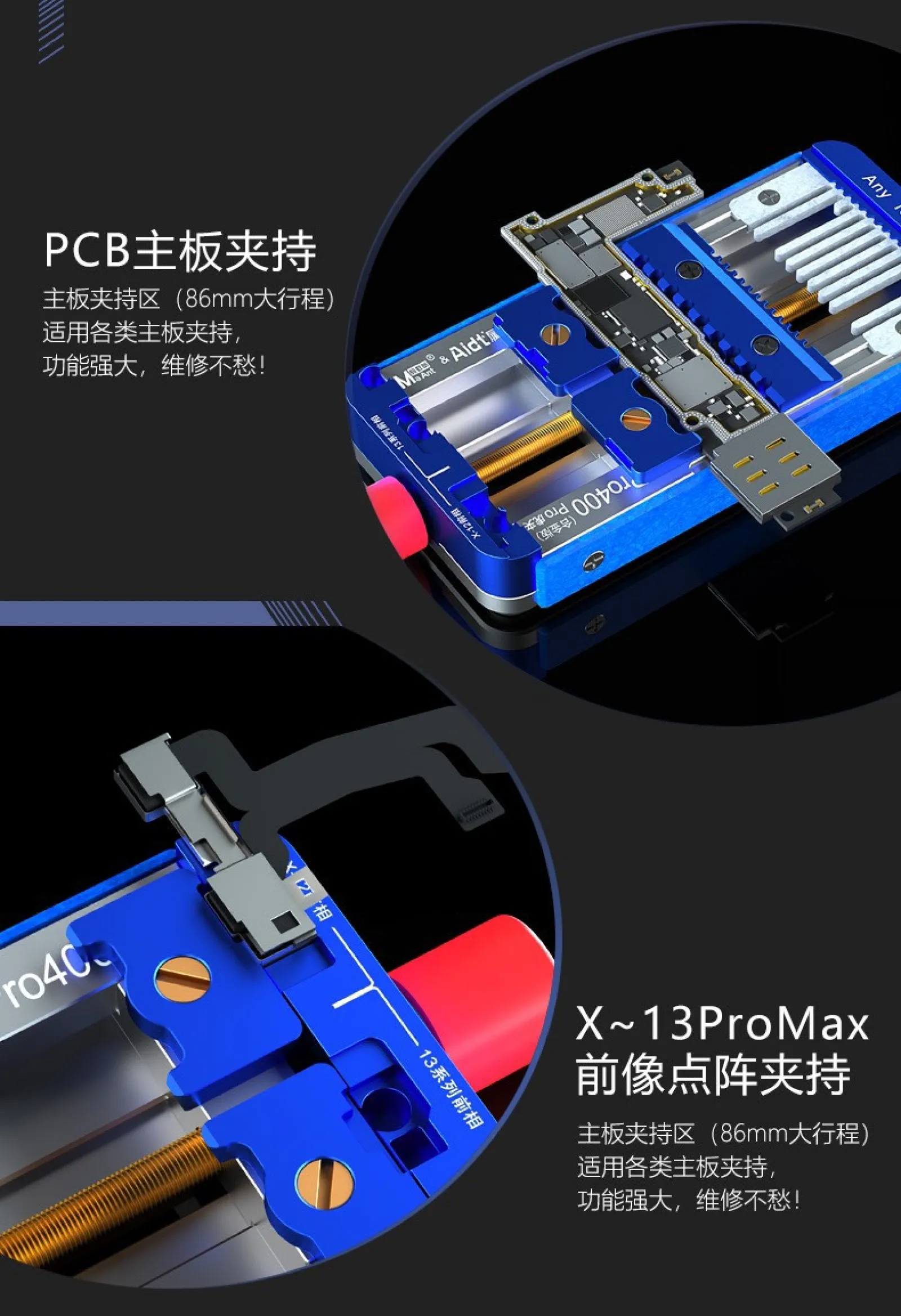 Kẹp Main - Face - IC Pro400 Ma-ant Đa Năng