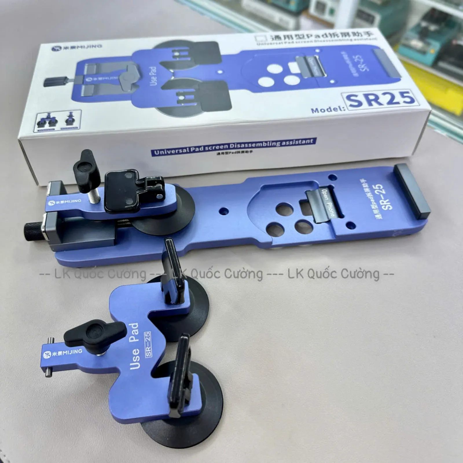 Kẹp tháo màn hình iPad Mijing SR25