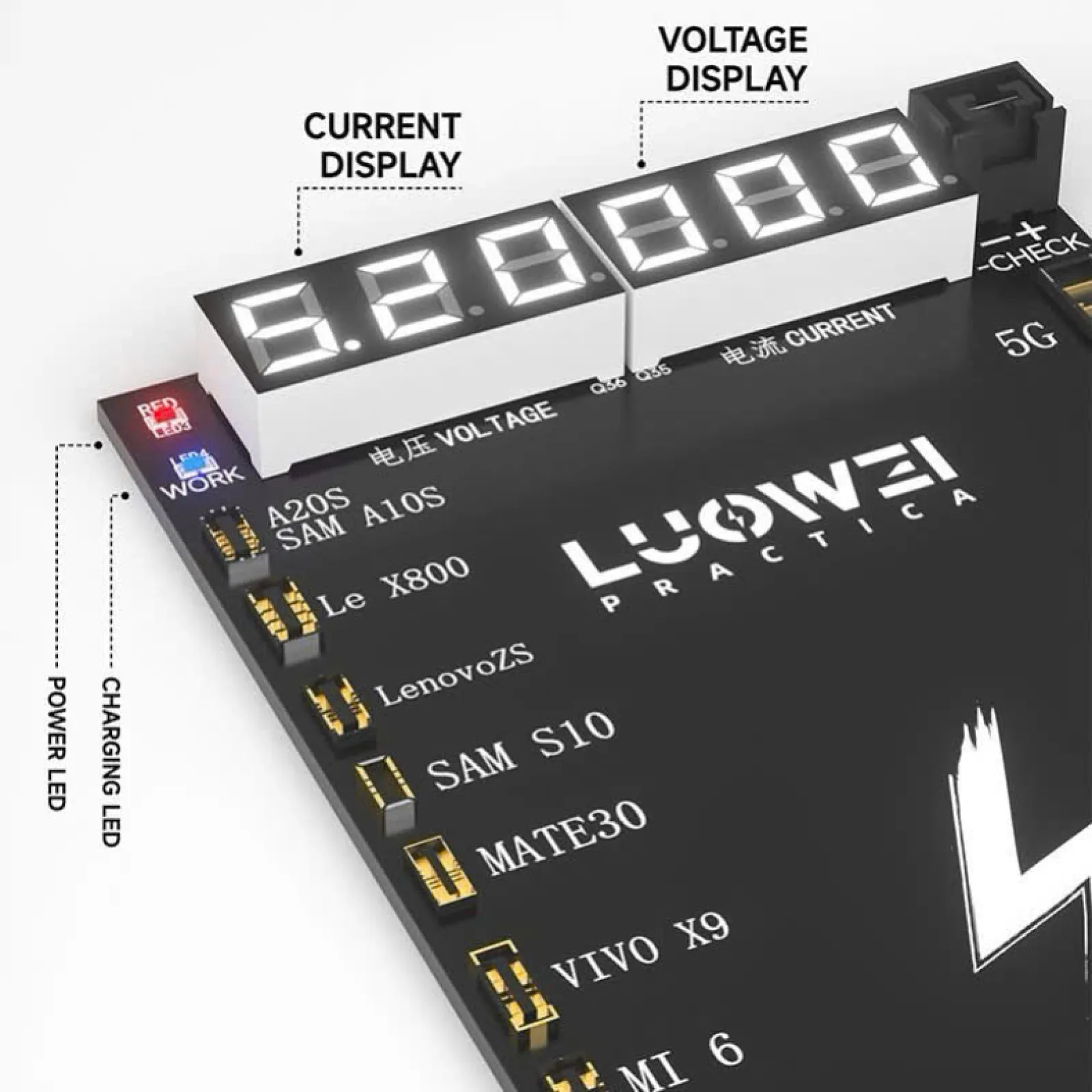 Kích pin Luowei LW-B03/ 5G-16PM + Androi