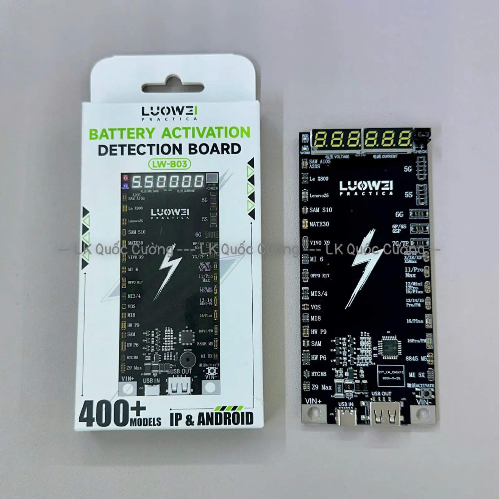 Kích pin Luowei LW-B03/ 5G-16PM + Androi