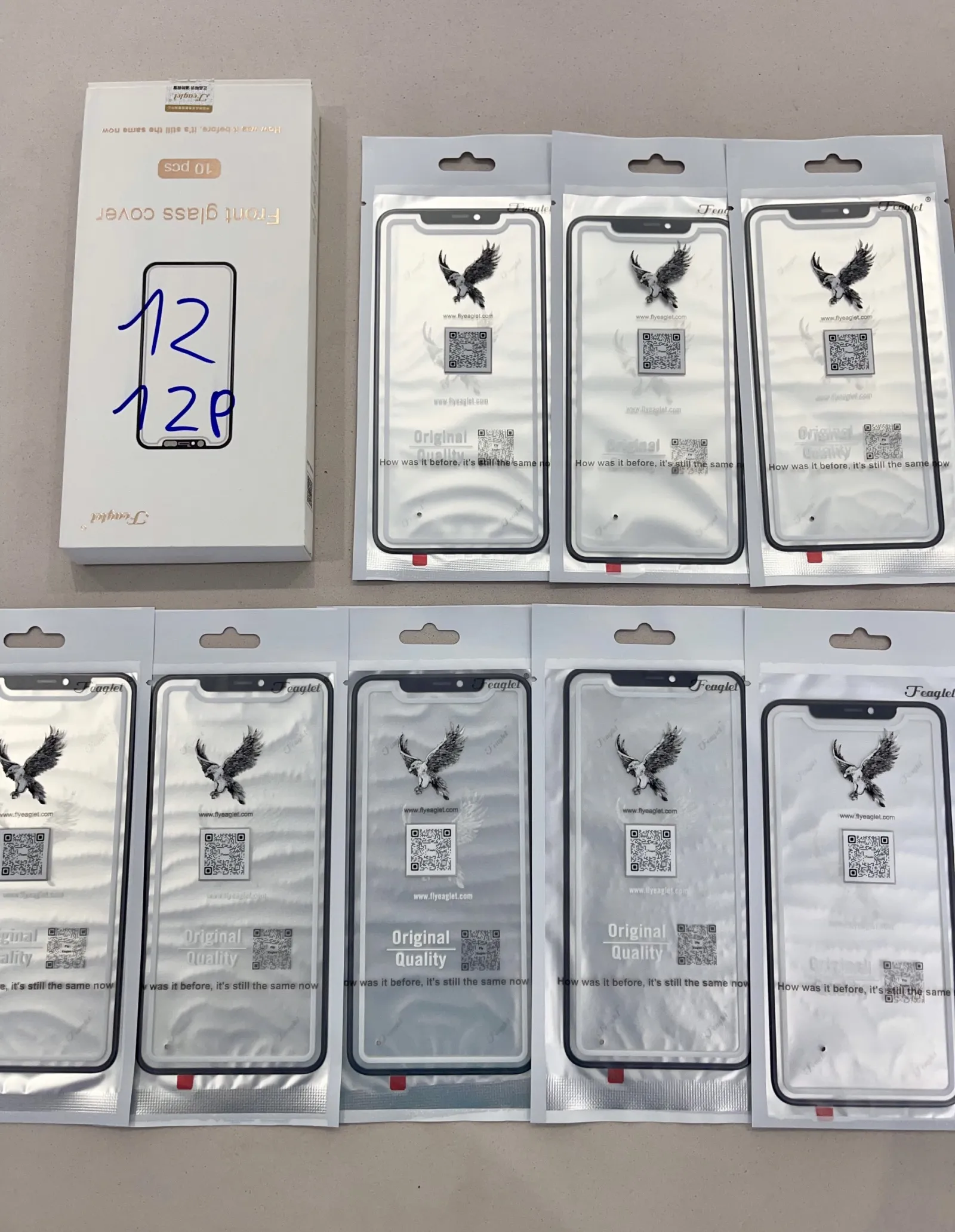 Kính 12 - 12P - 12PM Đại Bàng có keo