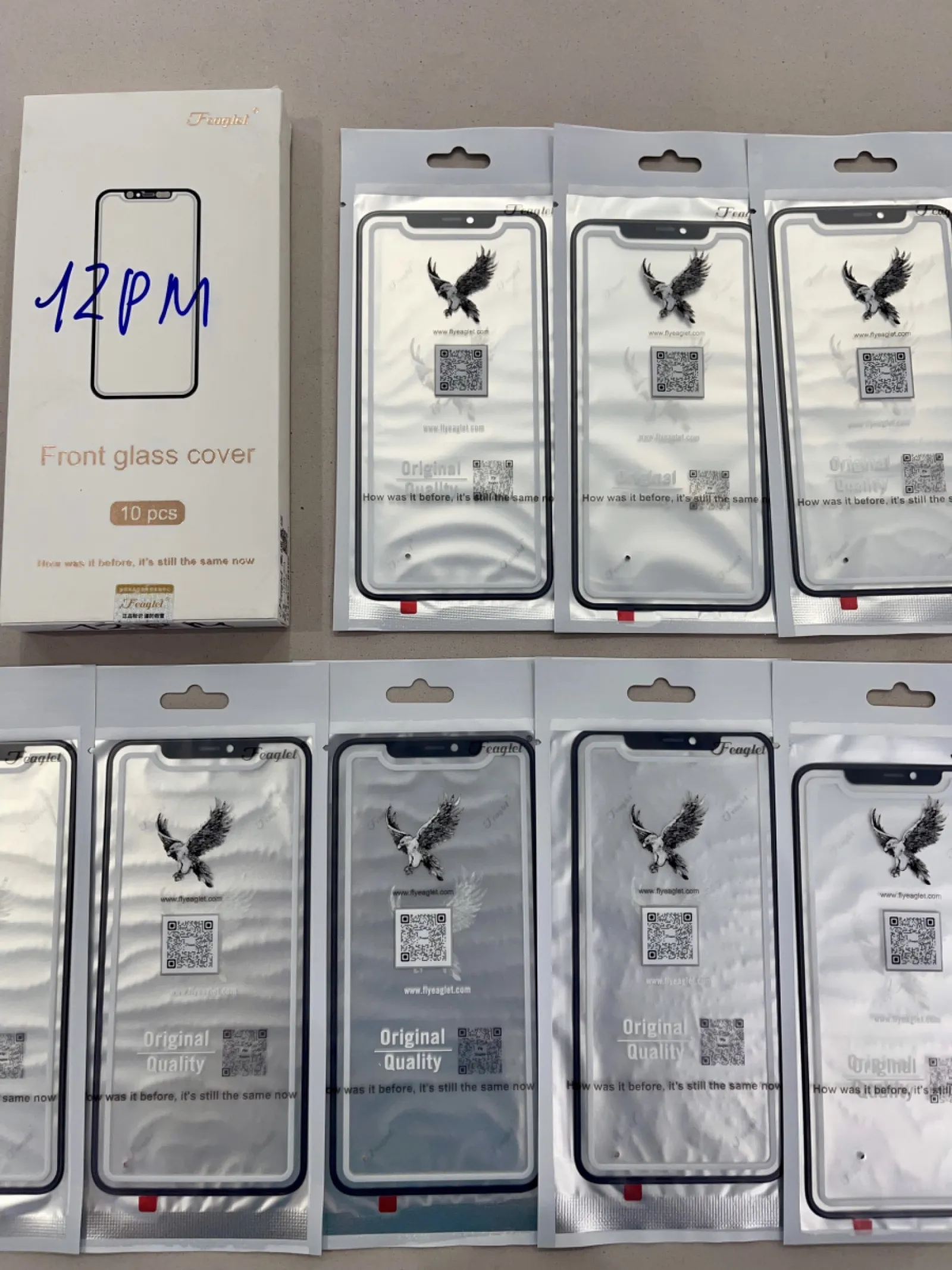 Kính 12 - 12P - 12PM Đại Bàng có keo