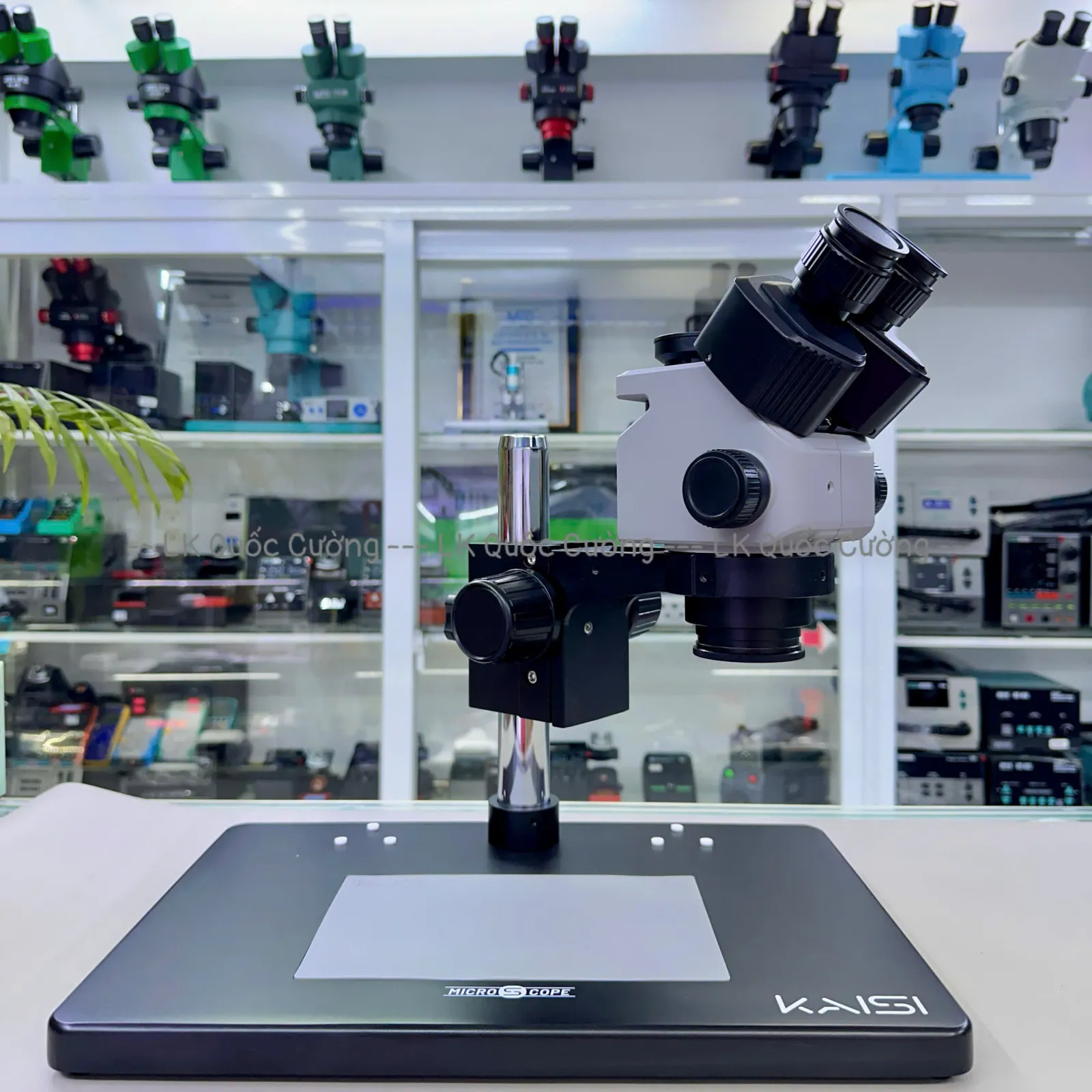 Kính hiển vi 3 mắt Kaisi 6558